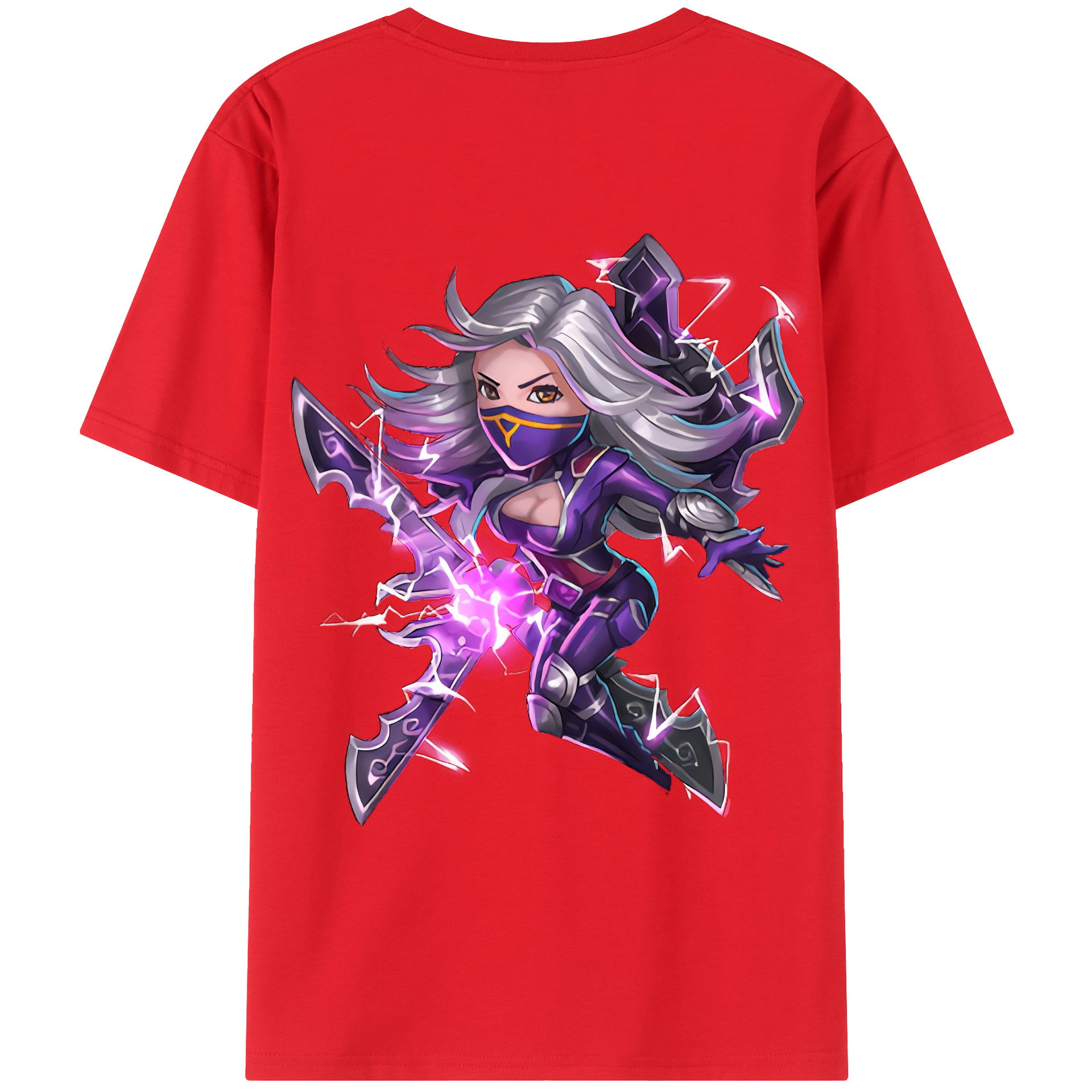 リーグ・オブ・レジェンド League of Legends LOL レディース半袖Tシャツ(バックプリント)