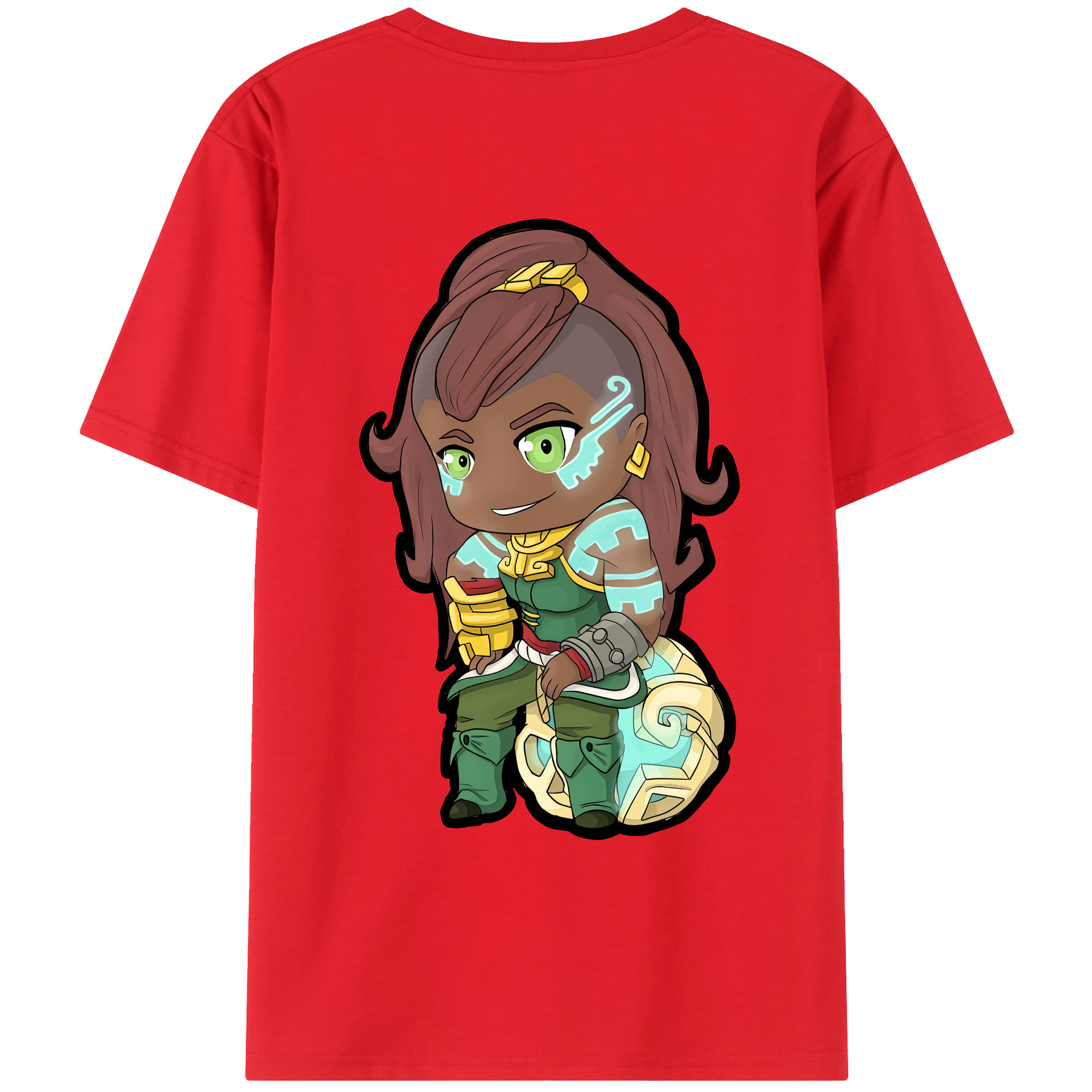 リーグ・オブ・レジェンド League of Legends LOL レディース半袖Tシャツ(バックプリント)