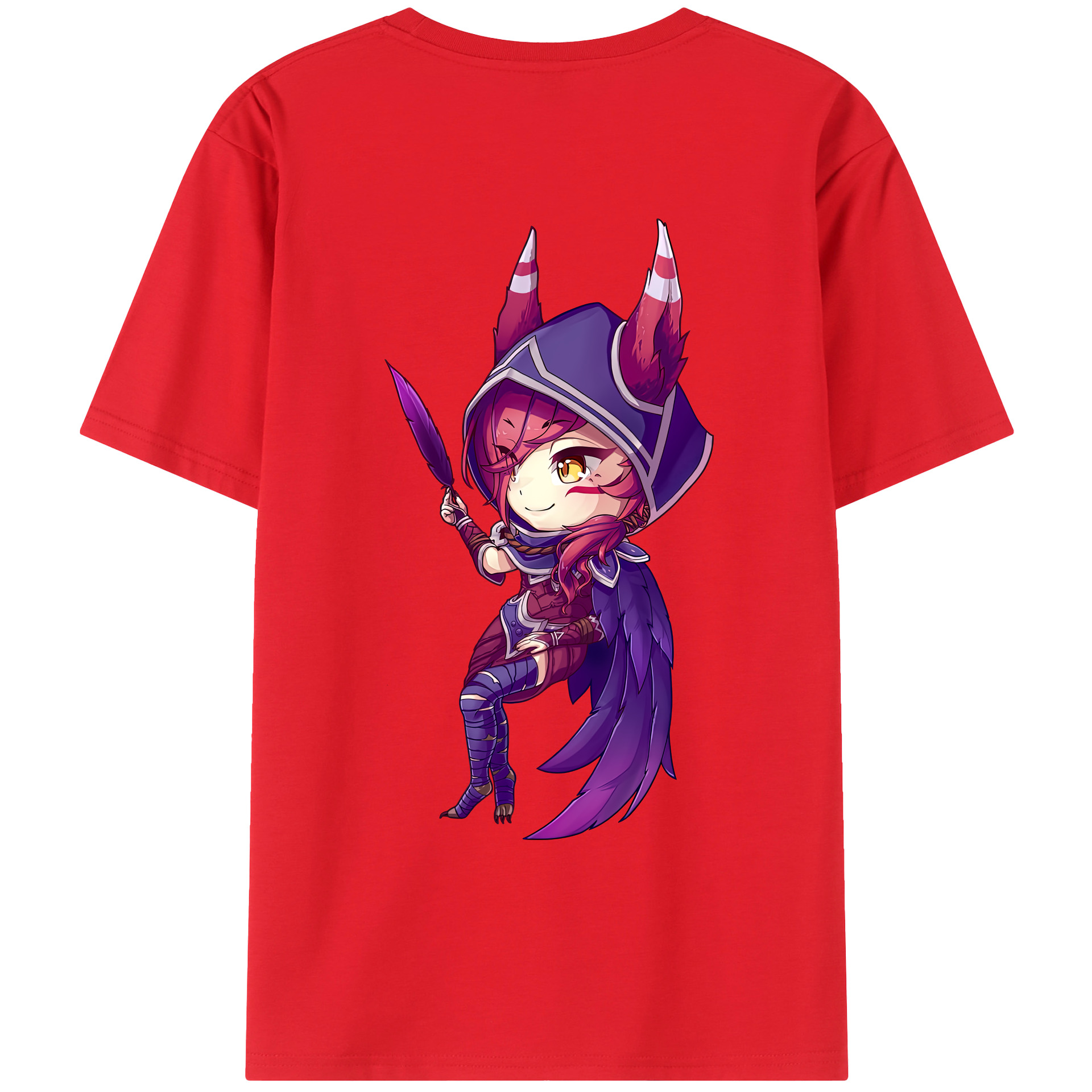 リーグ・オブ・レジェンド League of Legends LOL レディース半袖Tシャツ(バックプリント)