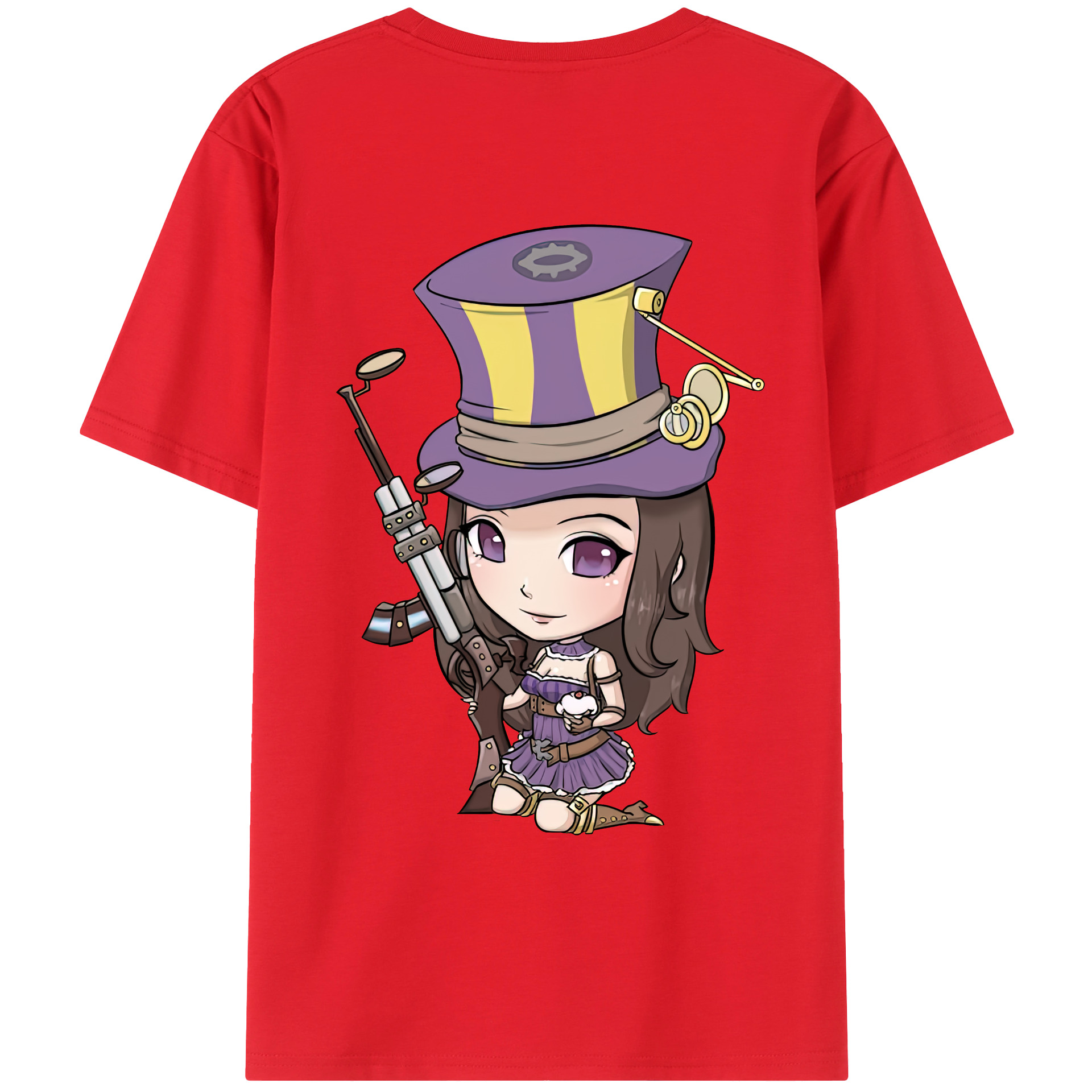 リーグ・オブ・レジェンド League of Legends LOL レディース半袖Tシャツ(バックプリント)