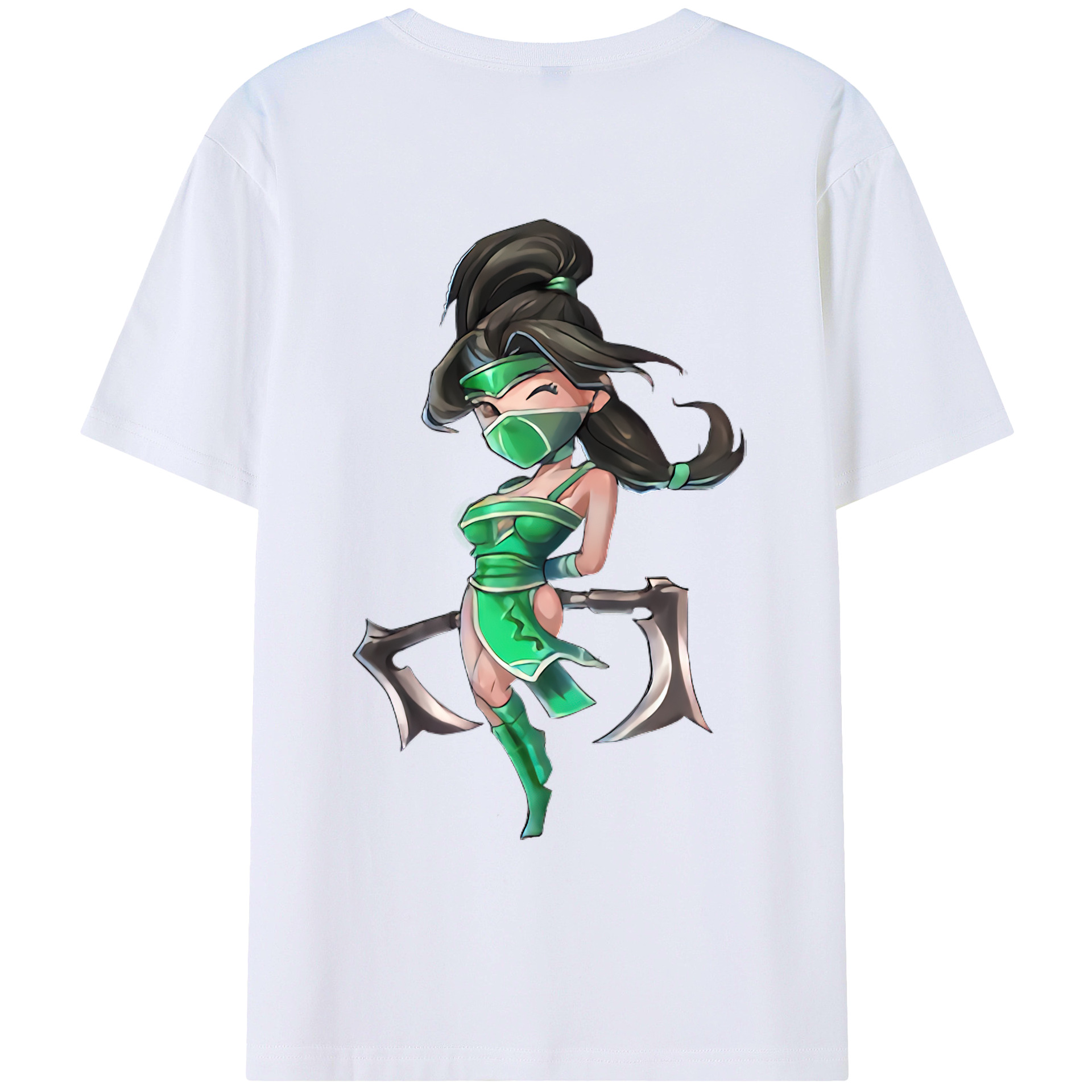 （画像用） リーグ・オブ・レジェンド League of Legends LOL レディース半袖Tシャツ(バックプリント)