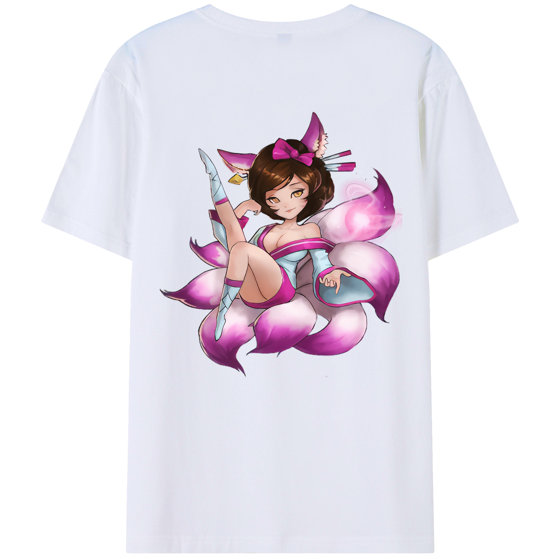 リーグ・オブ・レジェンド League of Legends LOL レディース半袖Tシャツ(バックプリント)
