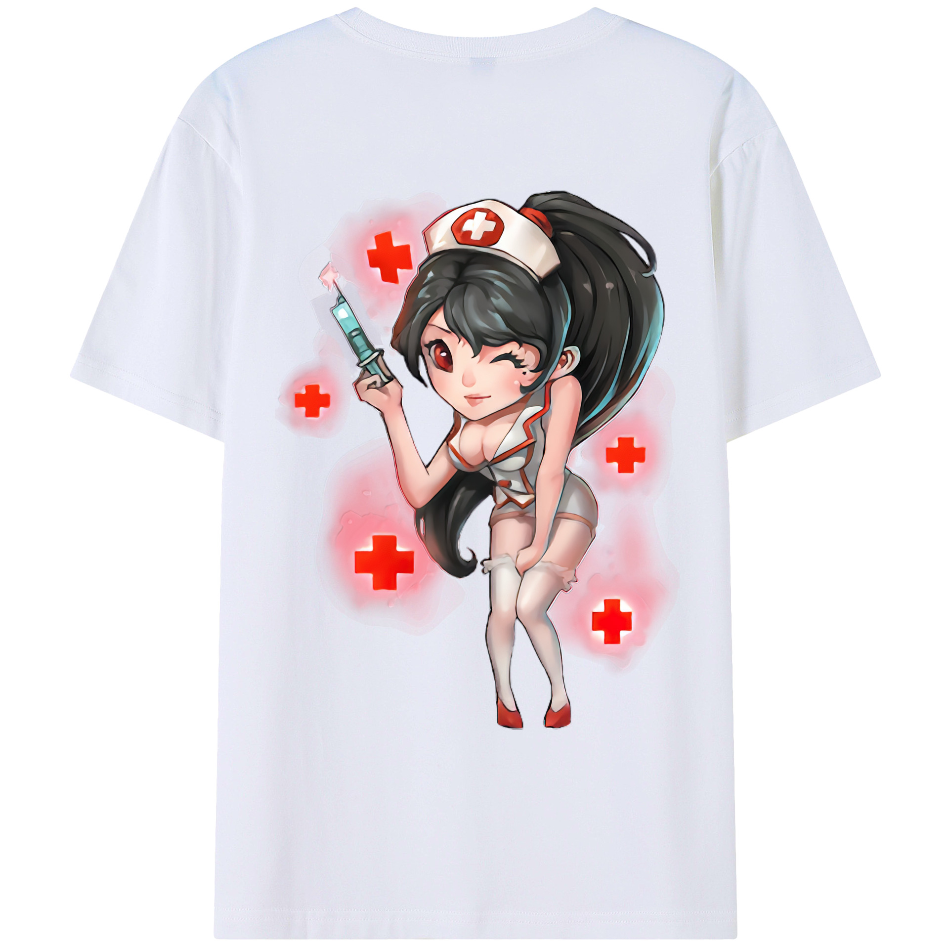 リーグ・オブ・レジェンド League of Legends LOL レディース半袖Tシャツ(バックプリント)