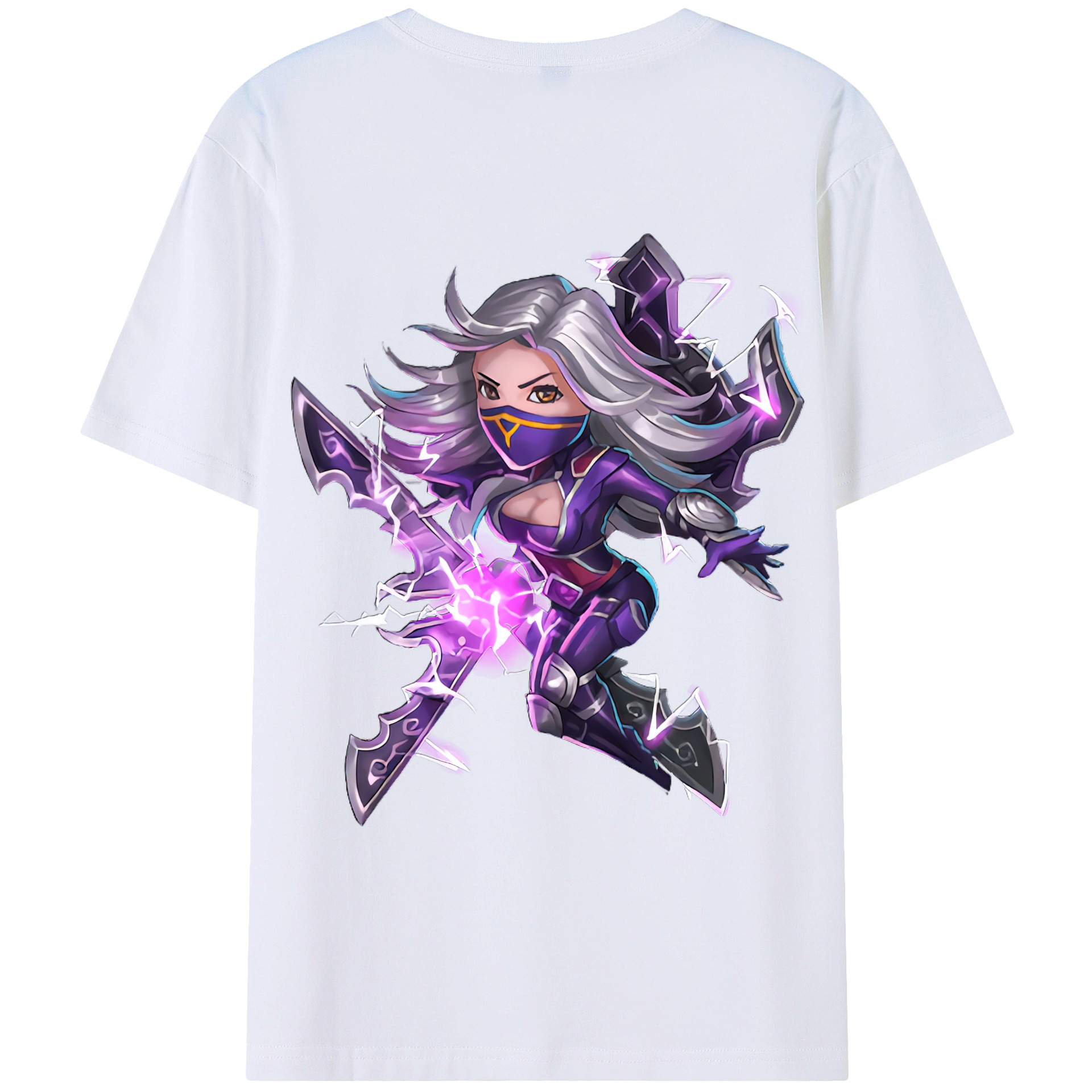 リーグ・オブ・レジェンド League of Legends LOL レディース半袖Tシャツ(バックプリント)