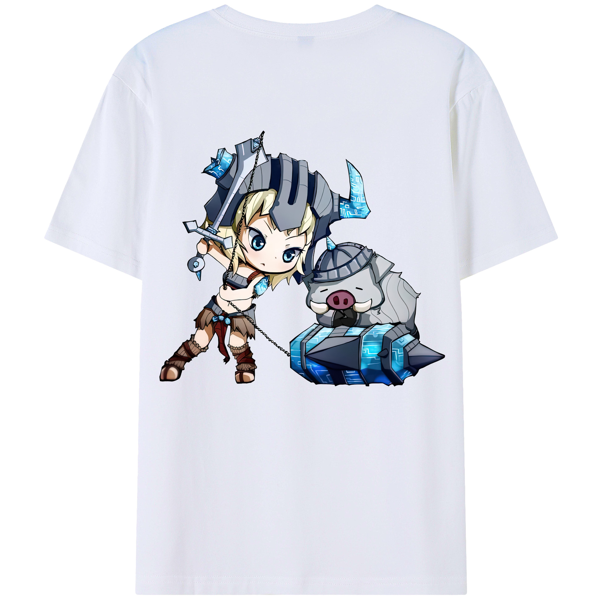 リーグ・オブ・レジェンド League of Legends LOL レディース半袖Tシャツ(バックプリント)