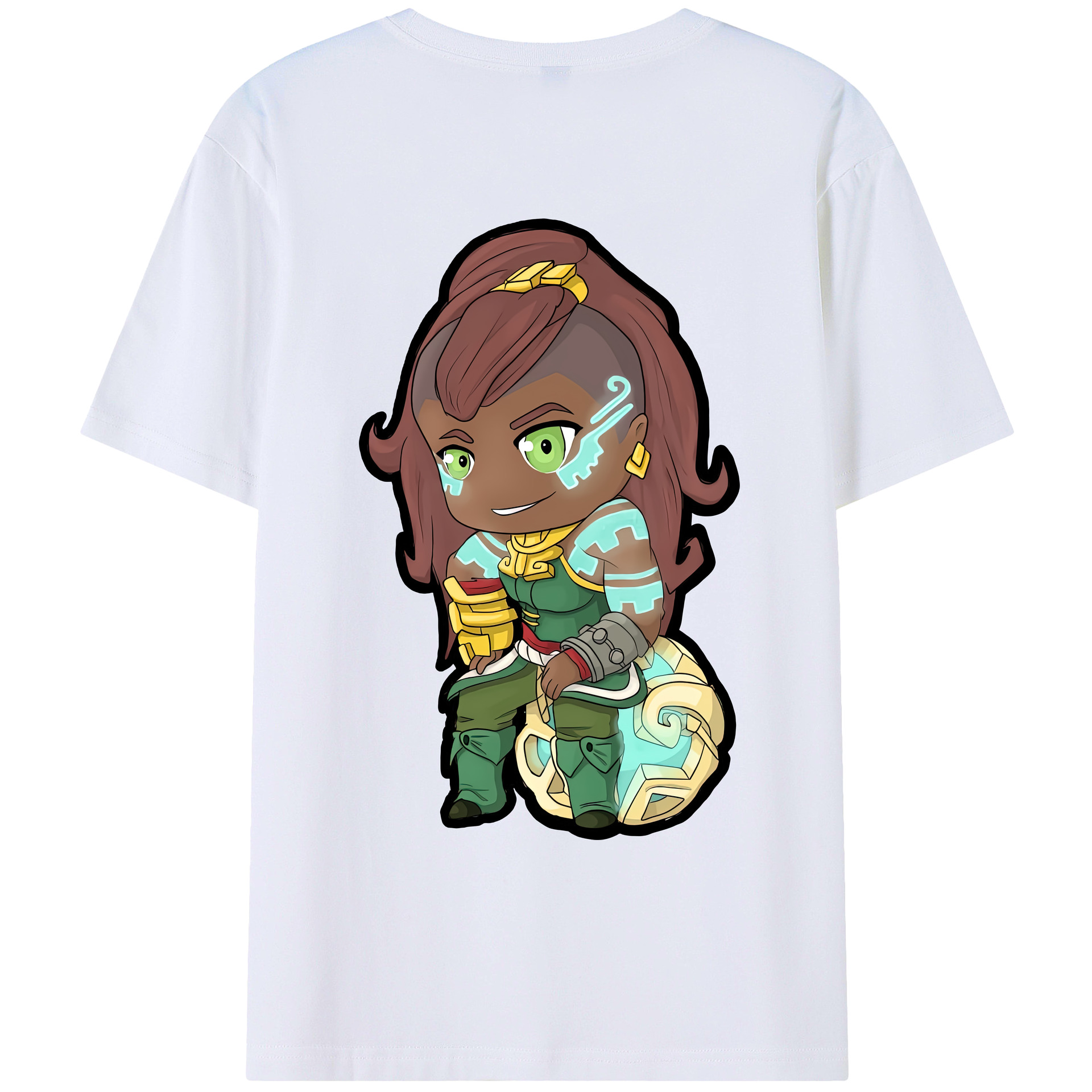 リーグ・オブ・レジェンド League of Legends LOL レディース半袖Tシャツ(バックプリント)
