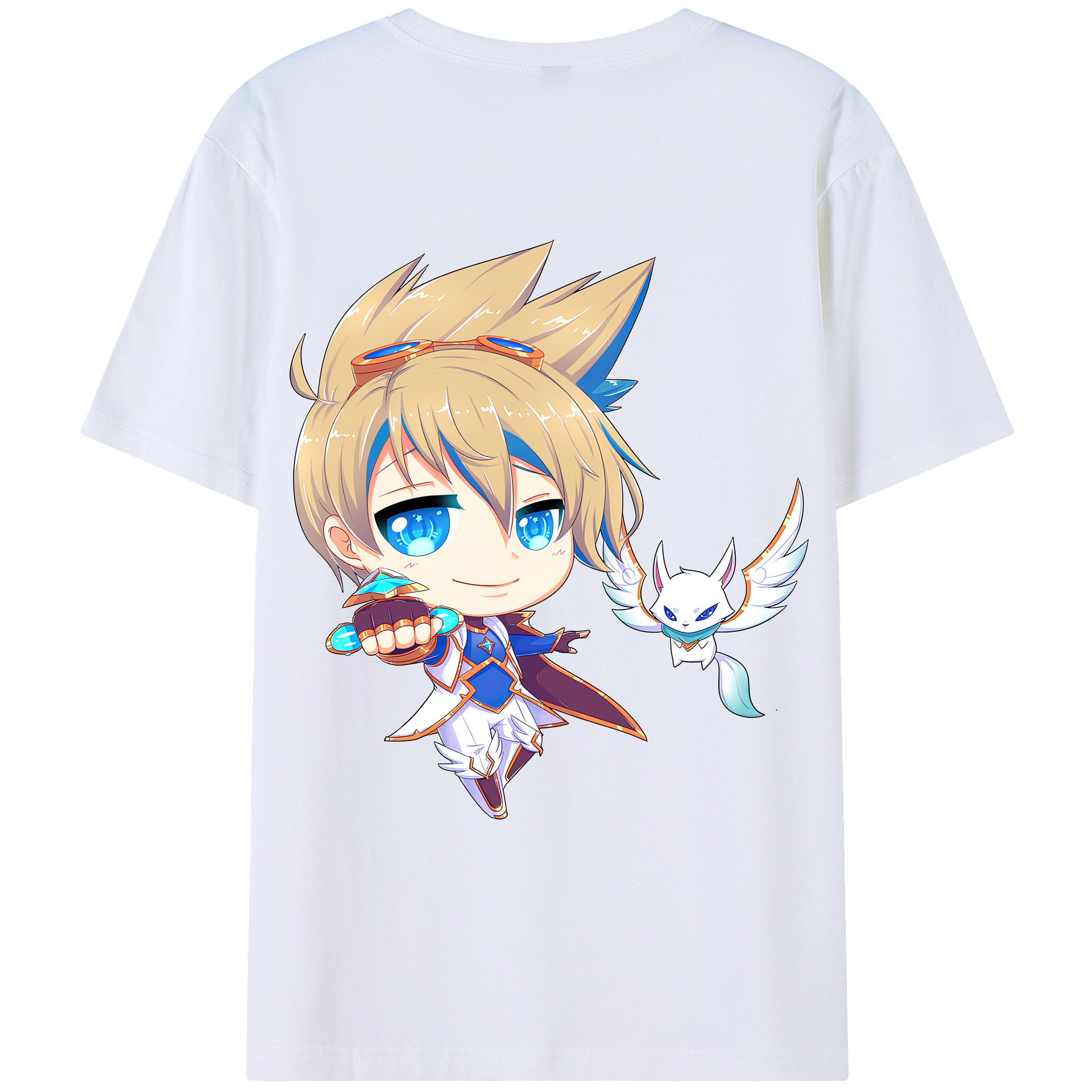 リーグ・オブ・レジェンド League of Legends LOL レディース半袖Tシャツ(バックプリント)