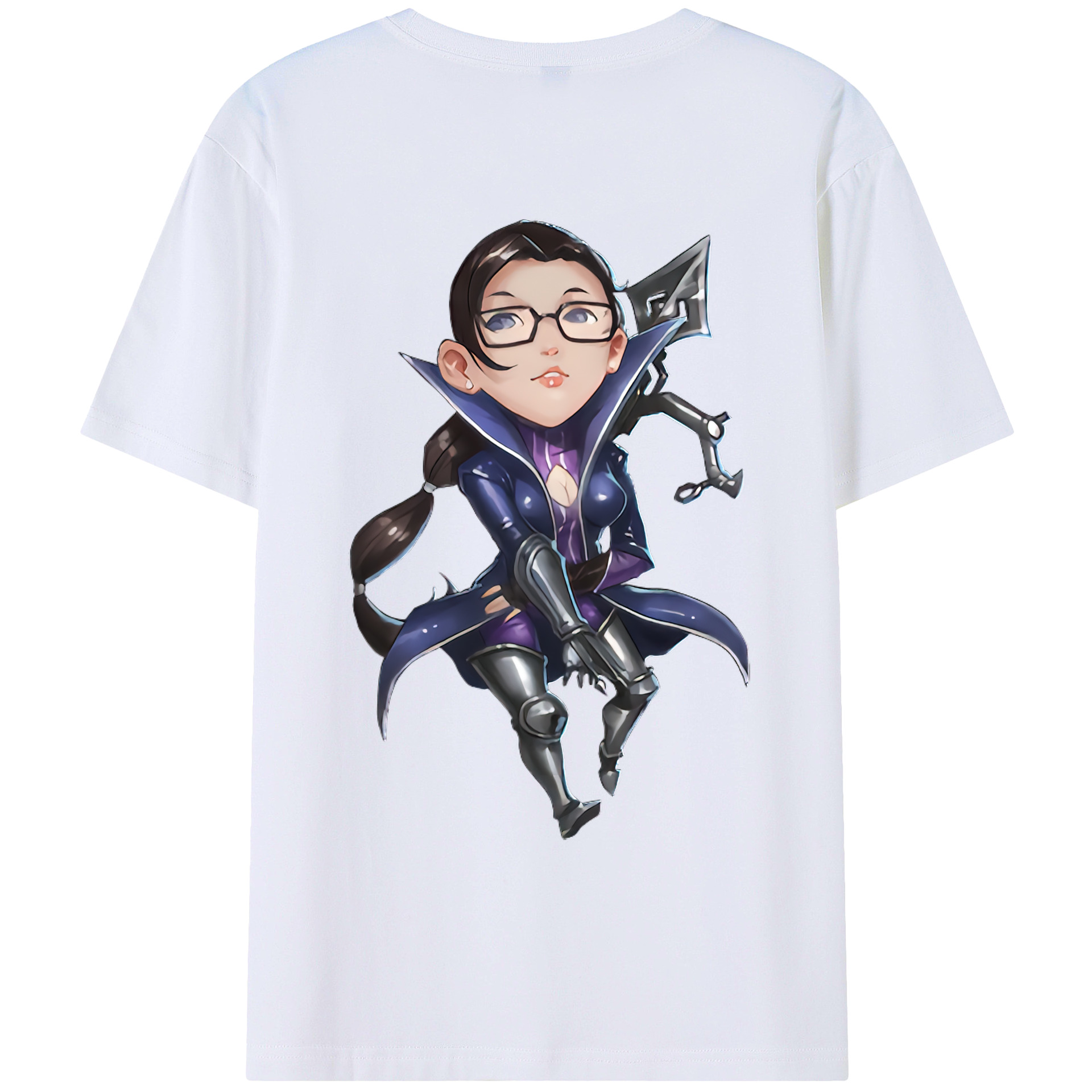 リーグ・オブ・レジェンド League of Legends LOL レディース半袖Tシャツ(バックプリント)