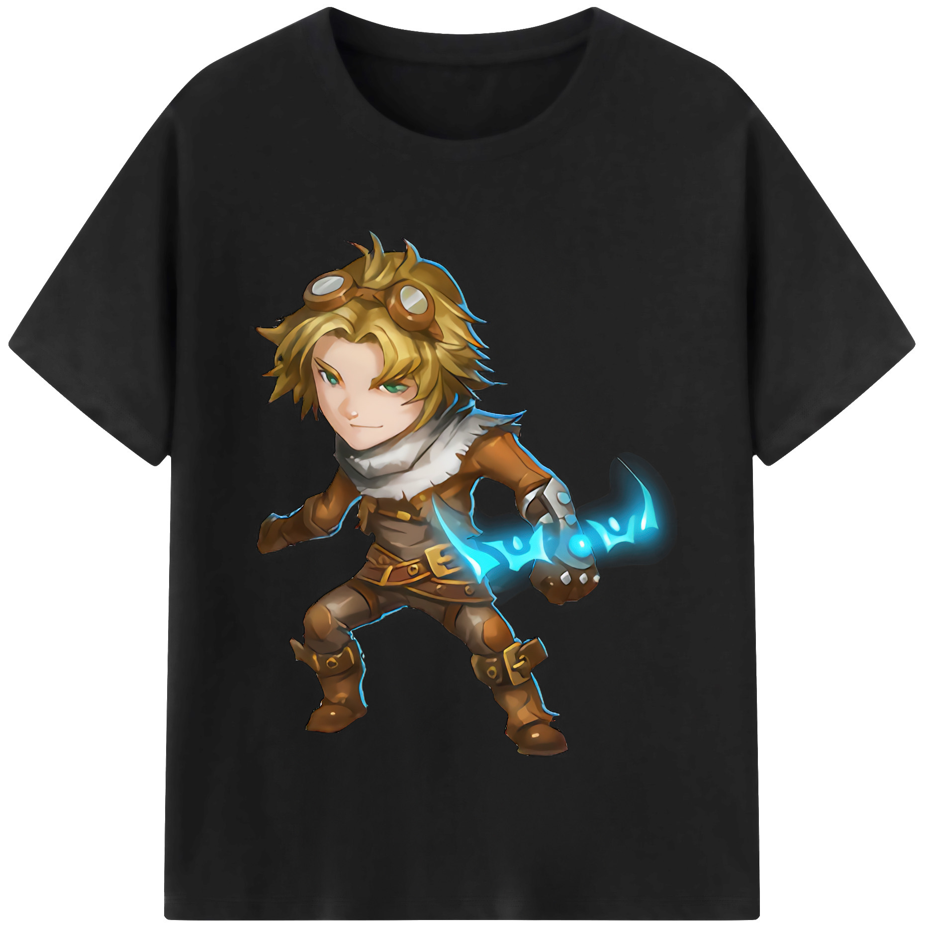 （画像用） リーグ・オブ・レジェンド League of Legends LOL レディースカジュアルプリントTシャツ（綿100％）