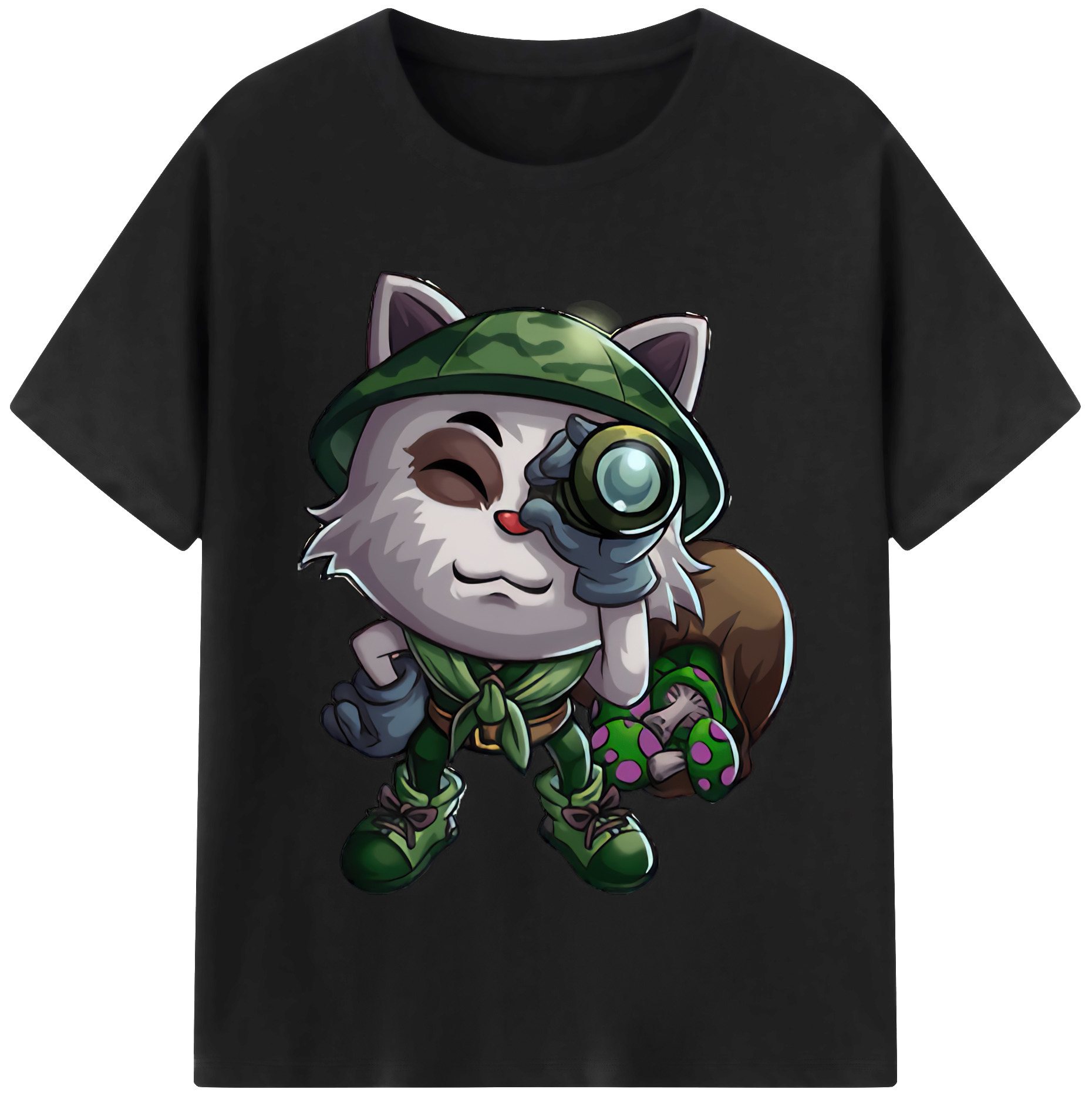 （画像用） リーグ・オブ・レジェンド League of Legends LOL レディースカジュアルプリントTシャツ（綿100％）