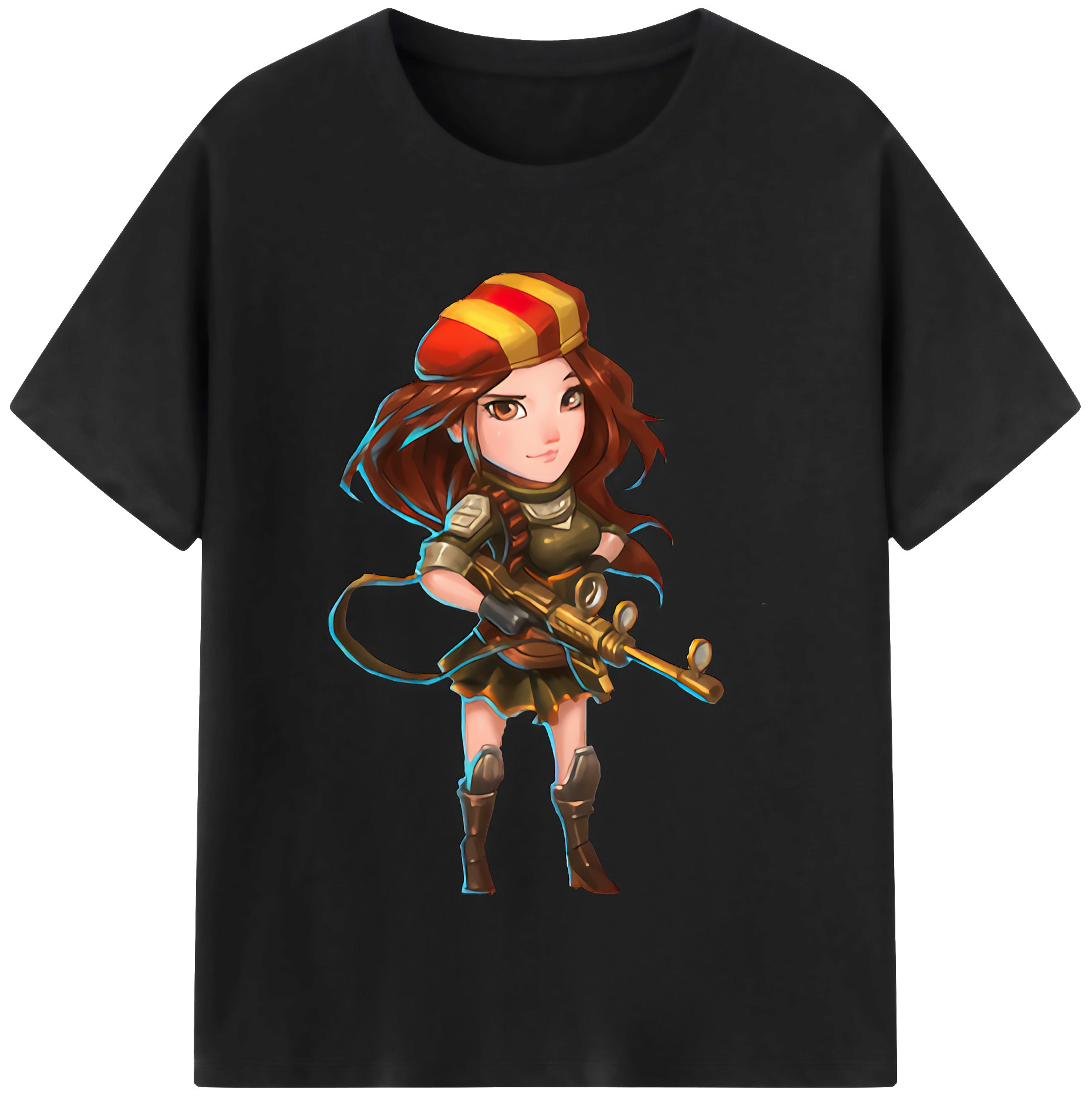 （画像用） リーグ・オブ・レジェンド League of Legends LOL レディースカジュアルプリントTシャツ（綿100％）