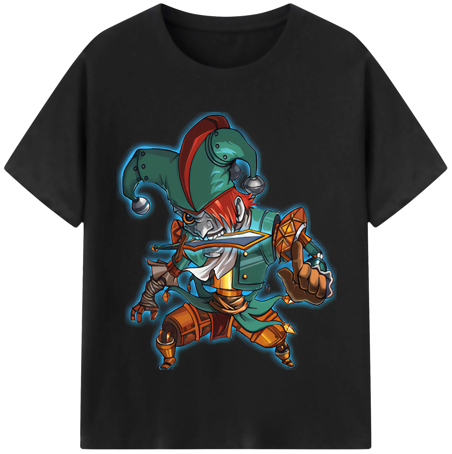 （画像用） リーグ・オブ・レジェンド League of Legends LOL レディースカジュアルプリントTシャツ（綿100％）