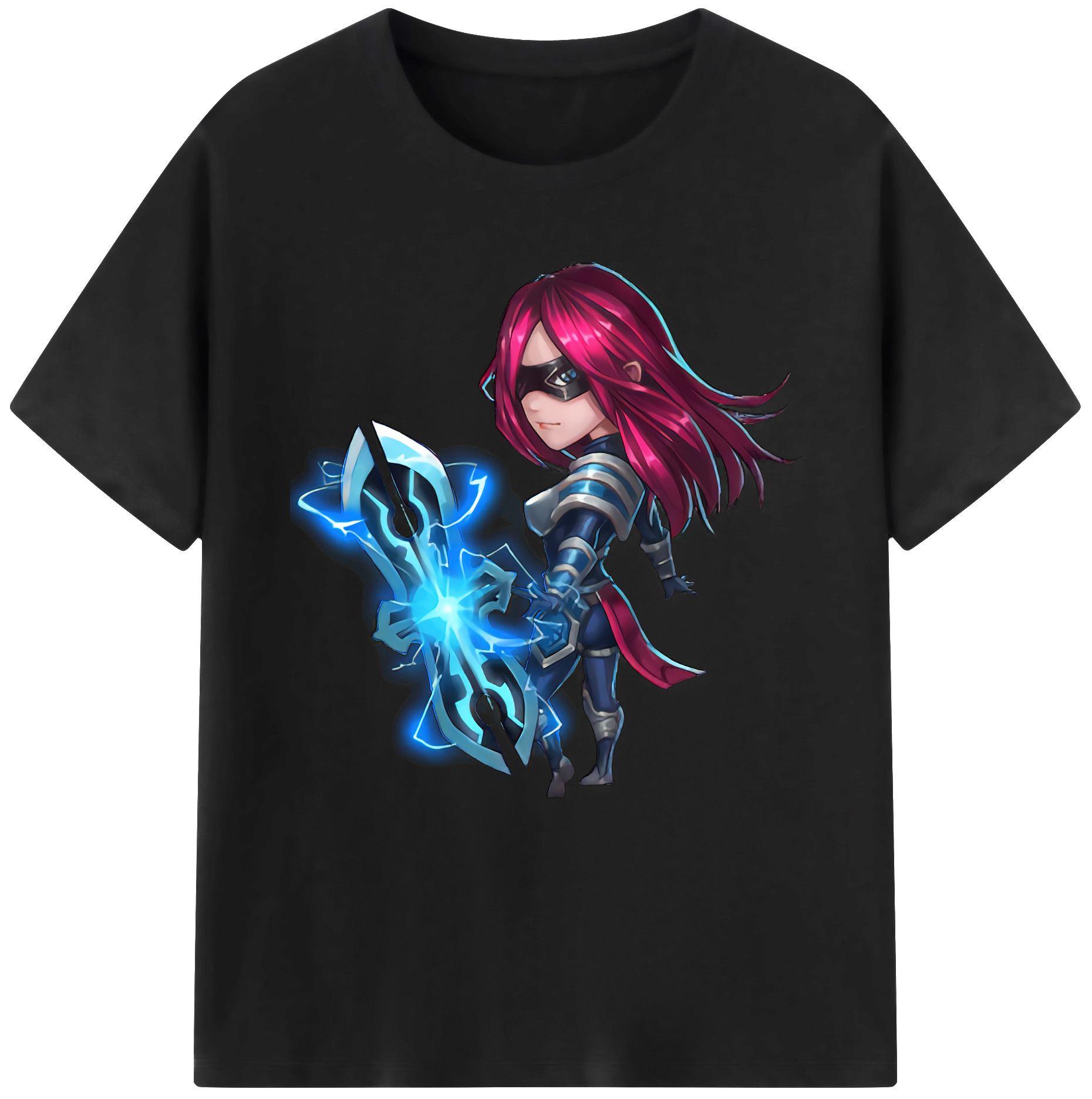（画像用） リーグ・オブ・レジェンド League of Legends LOL レディースカジュアルプリントTシャツ（綿100％）
