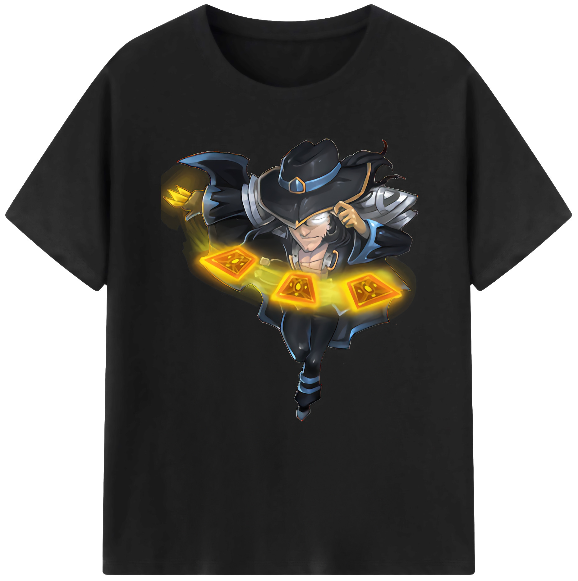 （画像用） リーグ・オブ・レジェンド League of Legends LOL レディースカジュアルプリントTシャツ（綿100％）