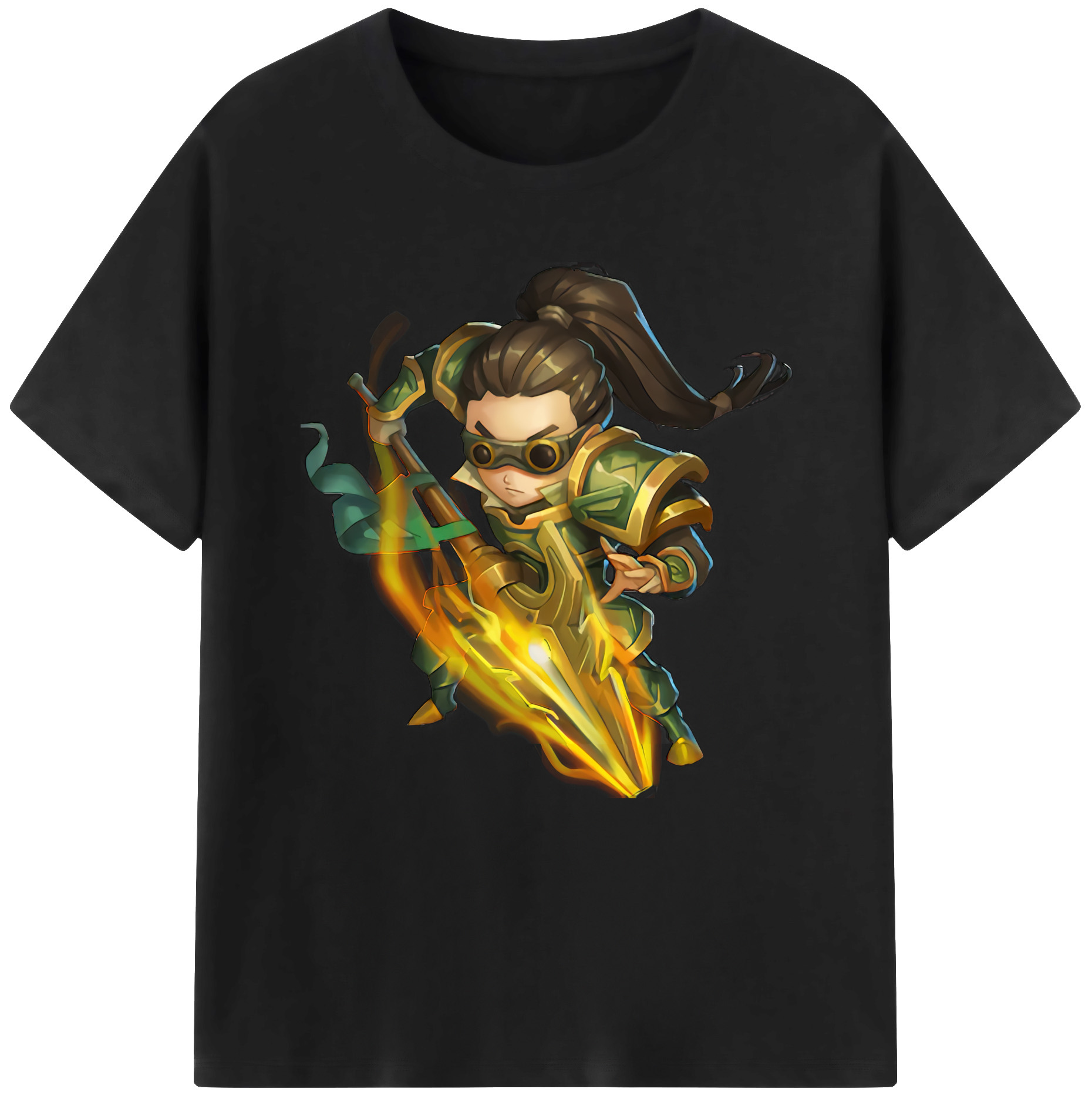 （画像用） リーグ・オブ・レジェンド League of Legends LOL レディースカジュアルプリントTシャツ（綿100％）