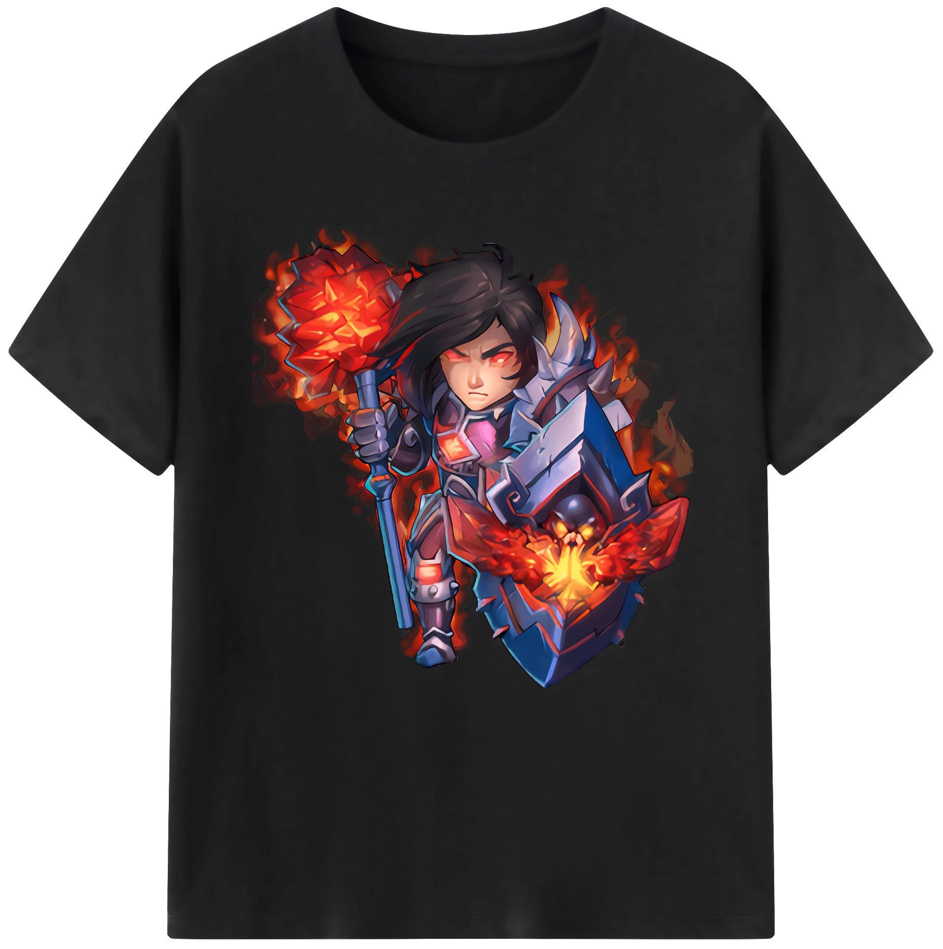（画像用） リーグ・オブ・レジェンド League of Legends LOL レディースカジュアルプリントTシャツ（綿100％）