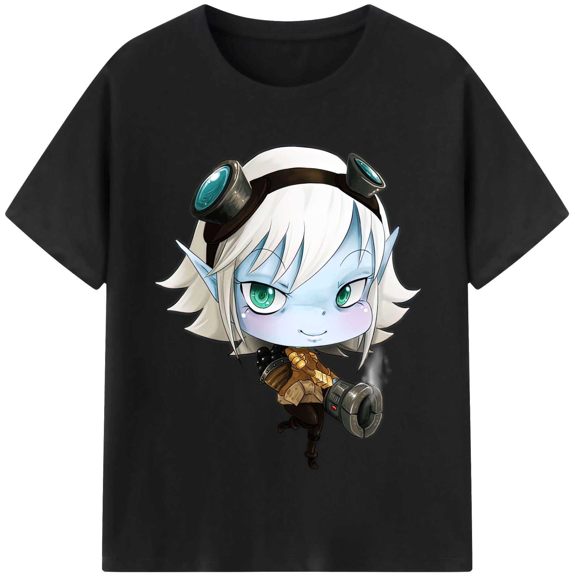 （画像用） リーグ・オブ・レジェンド League of Legends LOL レディースカジュアルプリントTシャツ（綿100％）