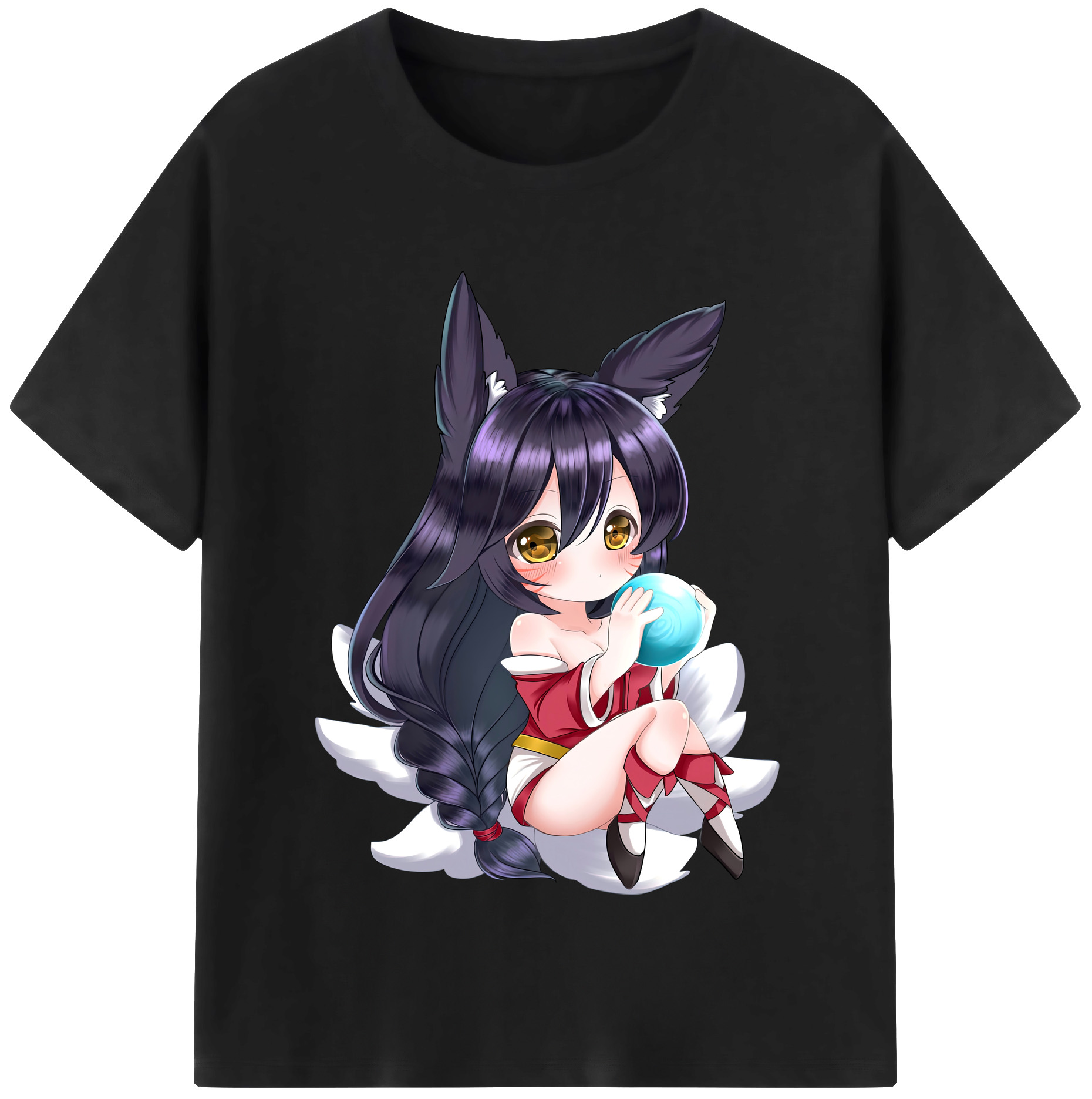 （画像用） リーグ・オブ・レジェンド League of Legends LOL レディースカジュアルプリントTシャツ（綿100％）