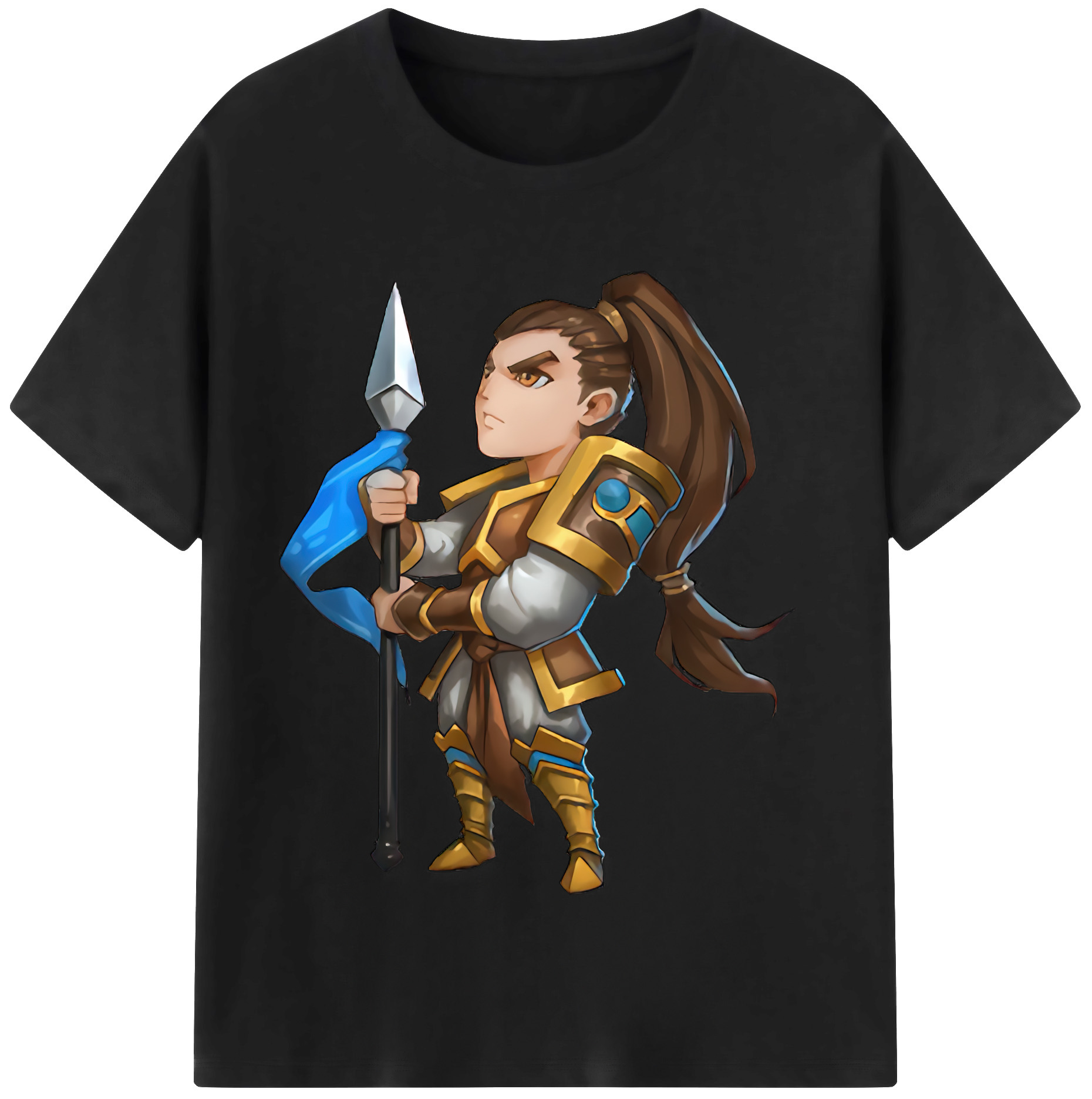 （画像用） リーグ・オブ・レジェンド League of Legends LOL レディースカジュアルプリントTシャツ（綿100％）