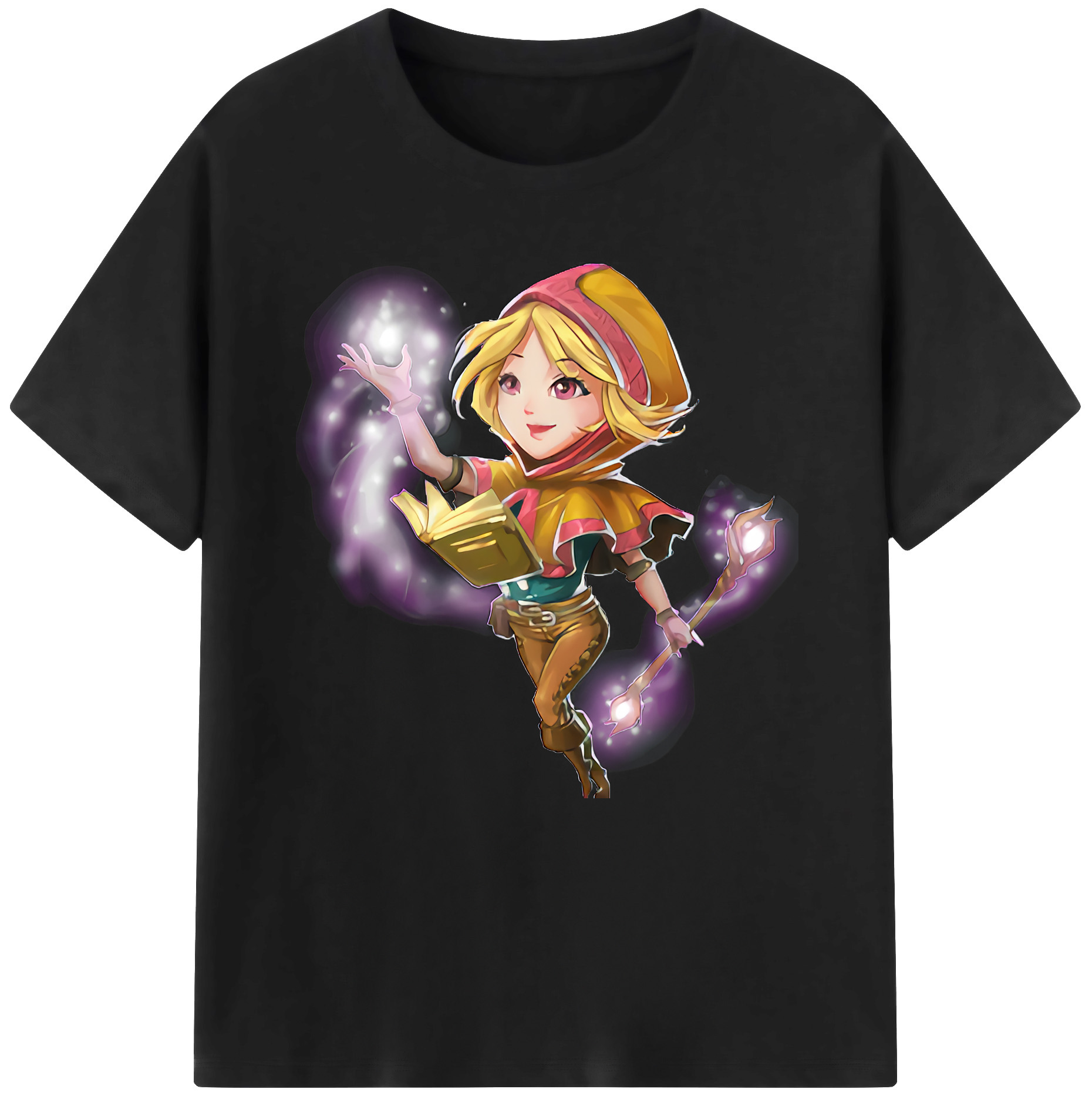 （画像用） リーグ・オブ・レジェンド League of Legends LOL レディースカジュアルプリントTシャツ（綿100％）