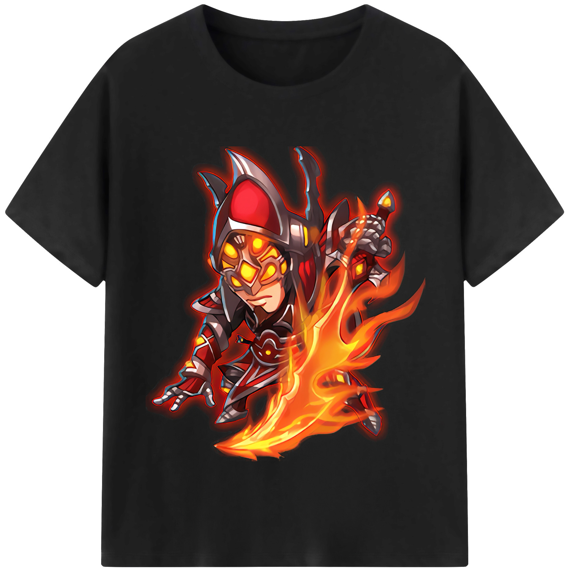 （画像用） リーグ・オブ・レジェンド League of Legends LOL レディースカジュアルプリントTシャツ（綿100％）