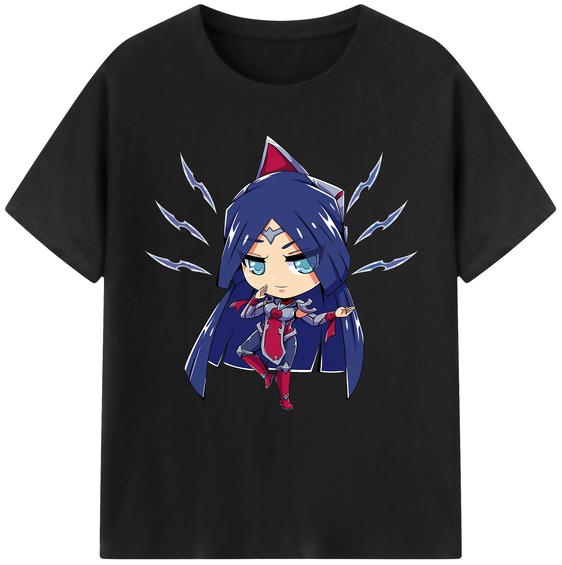 （画像用） リーグ・オブ・レジェンド League of Legends LOL レディースカジュアルプリントTシャツ（綿100％）