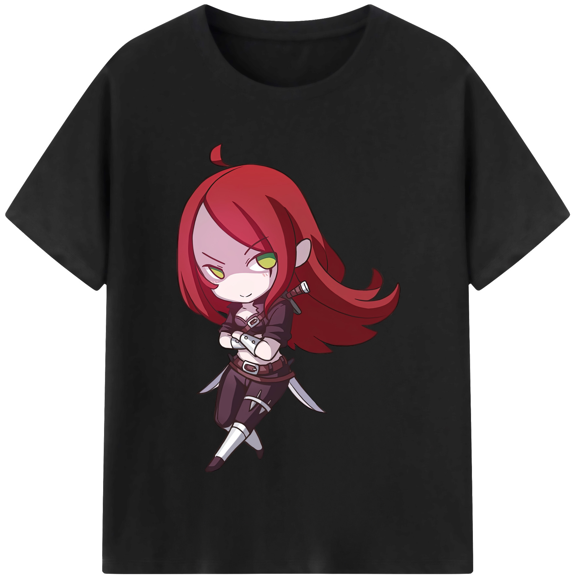リーグ・オブ・レジェンド League of Legends LOL レディースカジュアルプリントTシャツ（綿100％）