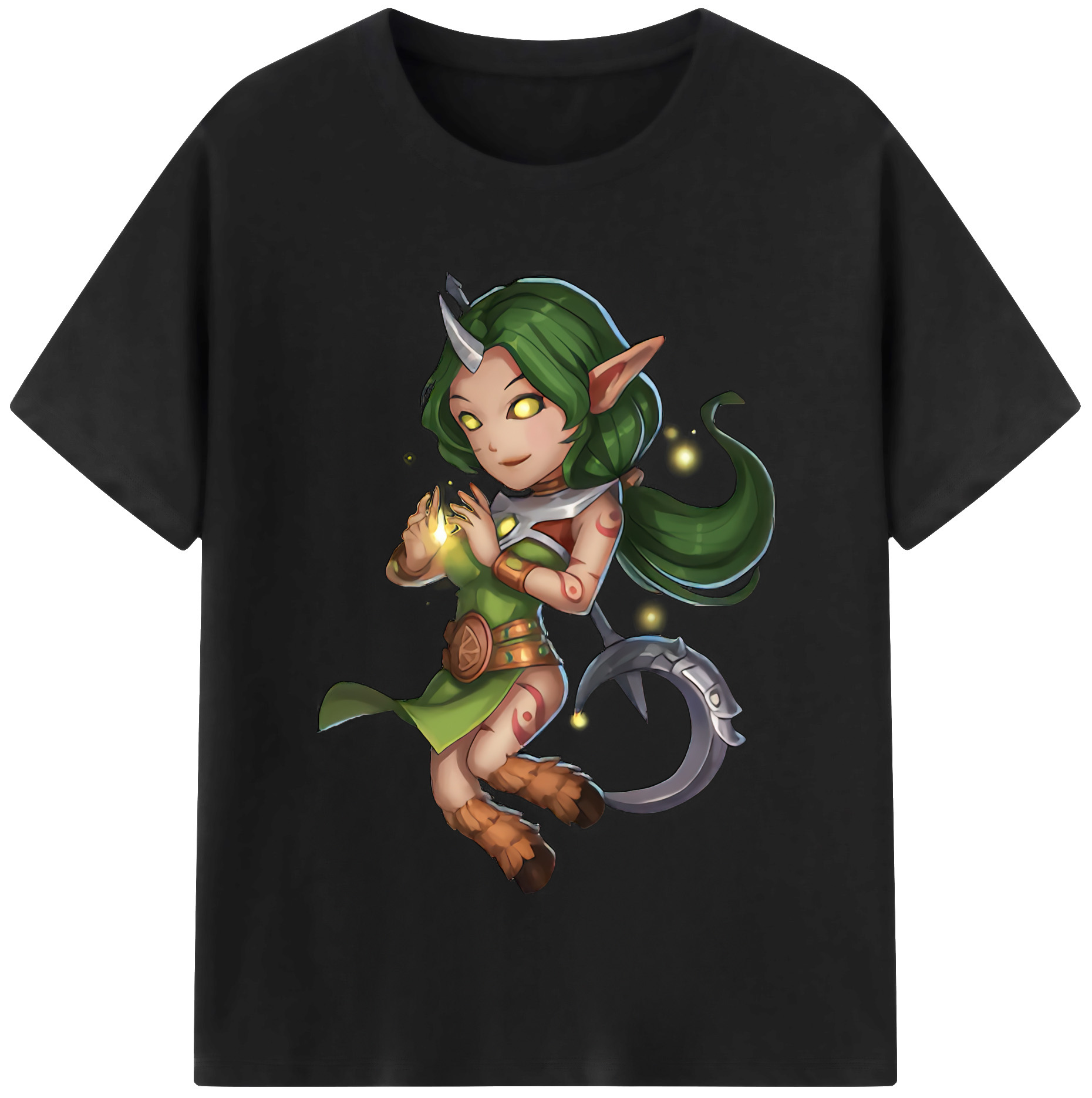 （画像用） リーグ・オブ・レジェンド League of Legends LOL レディースカジュアルプリントTシャツ（綿100％）