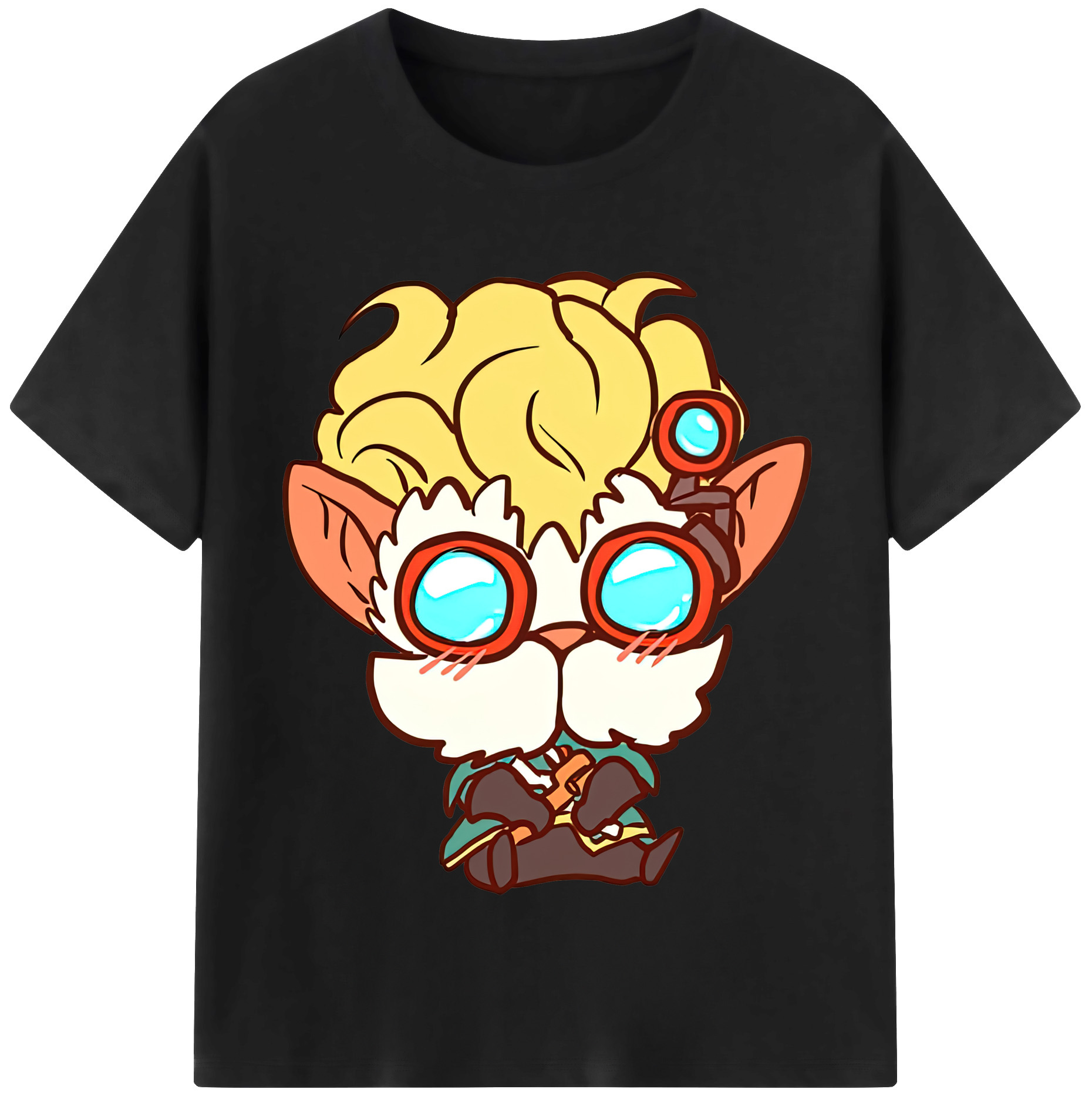 （画像用） リーグ・オブ・レジェンド League of Legends LOL レディースカジュアルプリントTシャツ（綿100％）