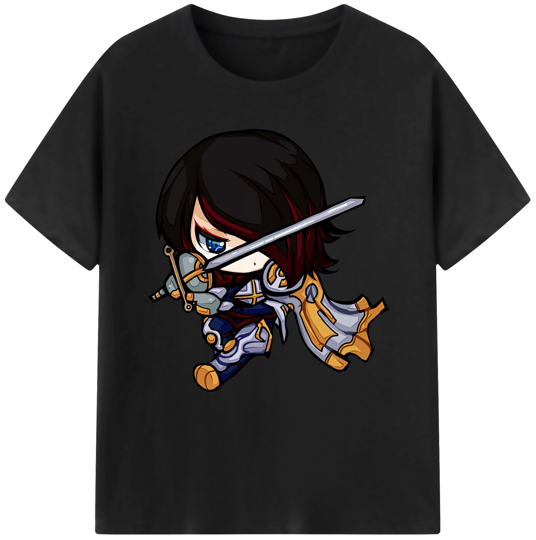 リーグ・オブ・レジェンド League of Legends LOL レディースカジュアルプリントTシャツ（綿100％）