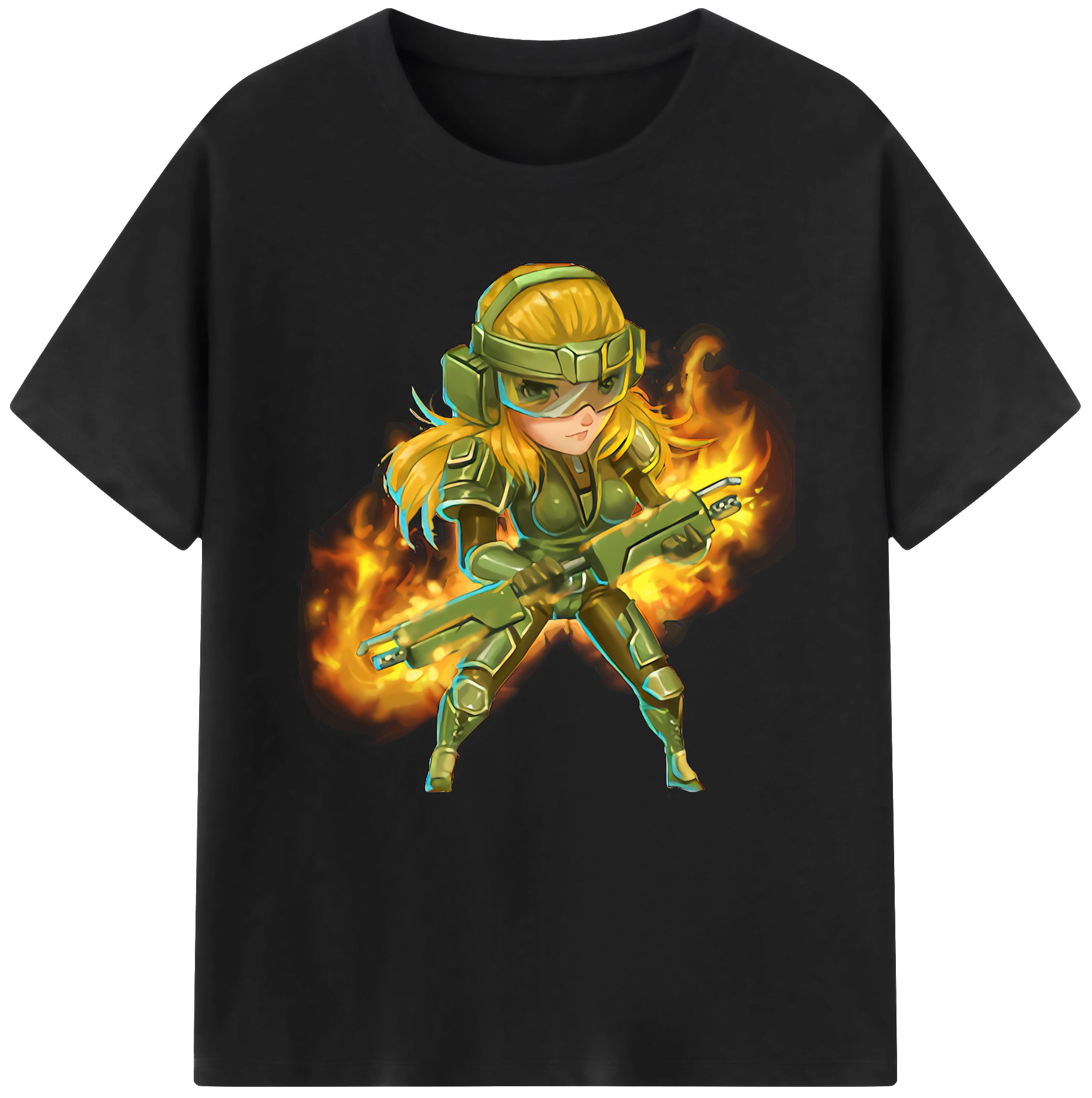 （画像用） リーグ・オブ・レジェンド League of Legends LOL レディースカジュアルプリントTシャツ（綿100％）