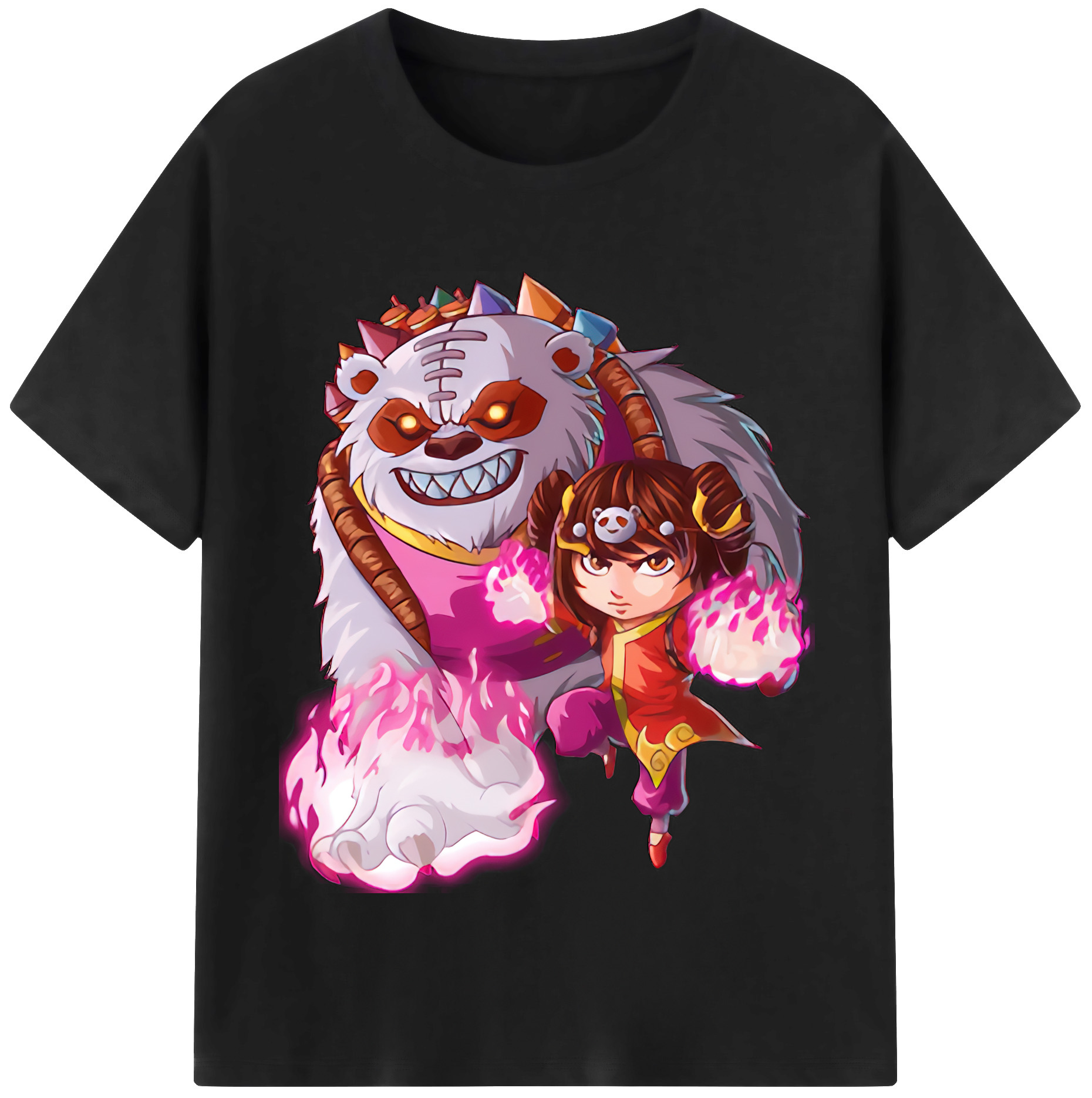 （画像用） リーグ・オブ・レジェンド League of Legends LOL レディースカジュアルプリントTシャツ（綿100％）
