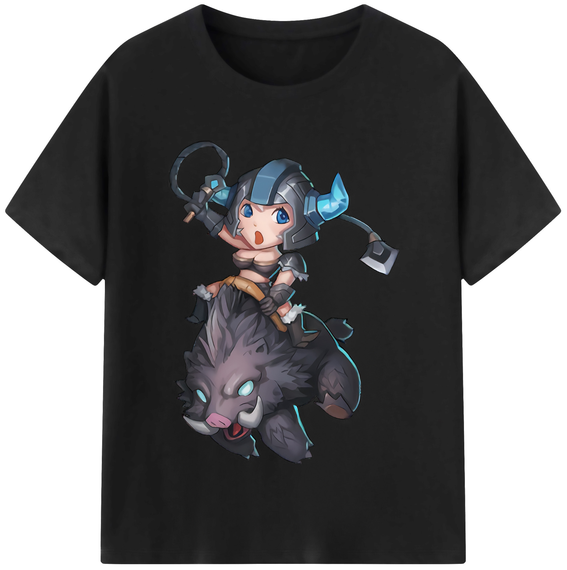 （画像用） リーグ・オブ・レジェンド League of Legends LOL レディースカジュアルプリントTシャツ（綿100％）