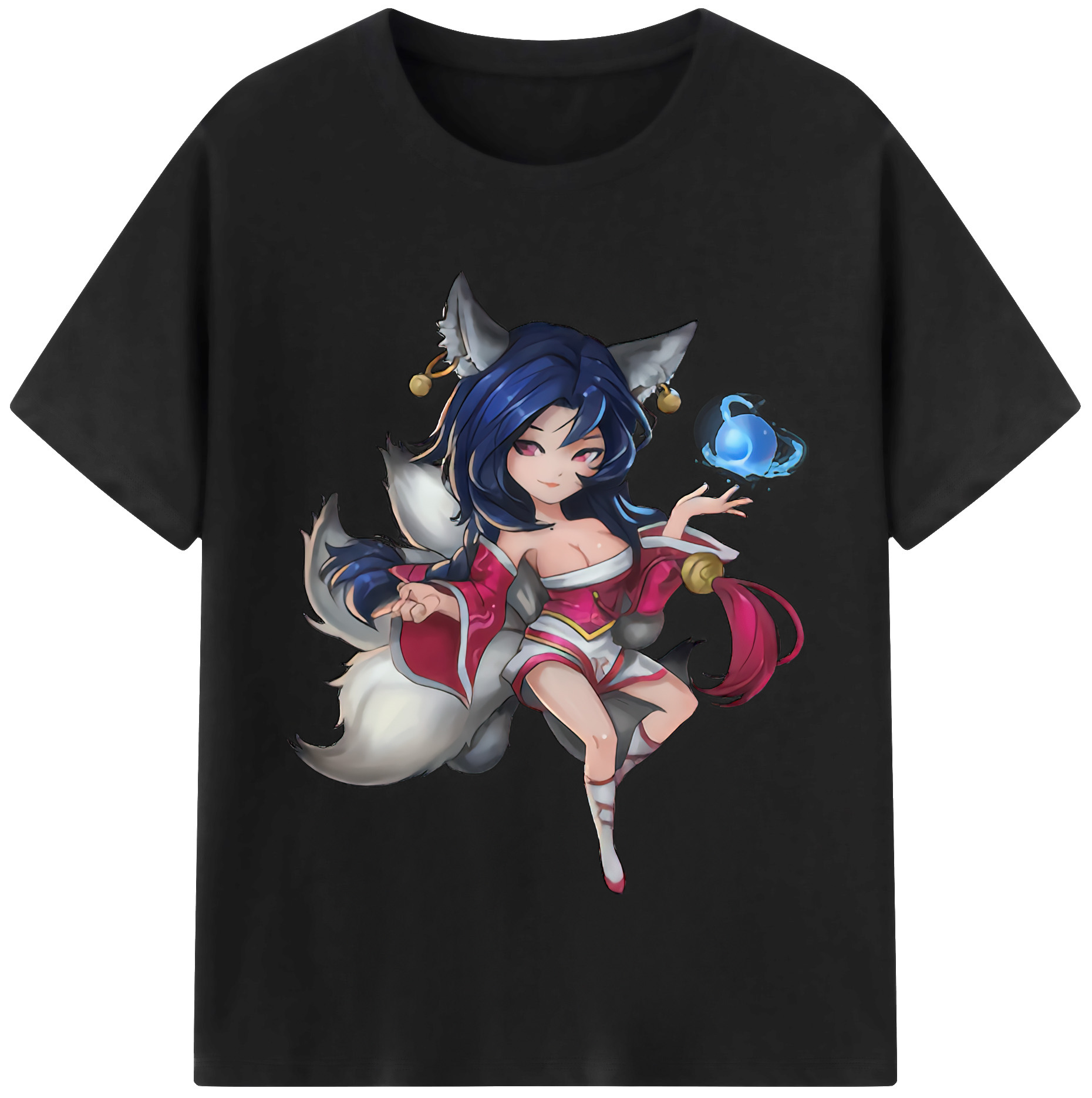 （画像用） リーグ・オブ・レジェンド League of Legends LOL レディースカジュアルプリントTシャツ（綿100％）