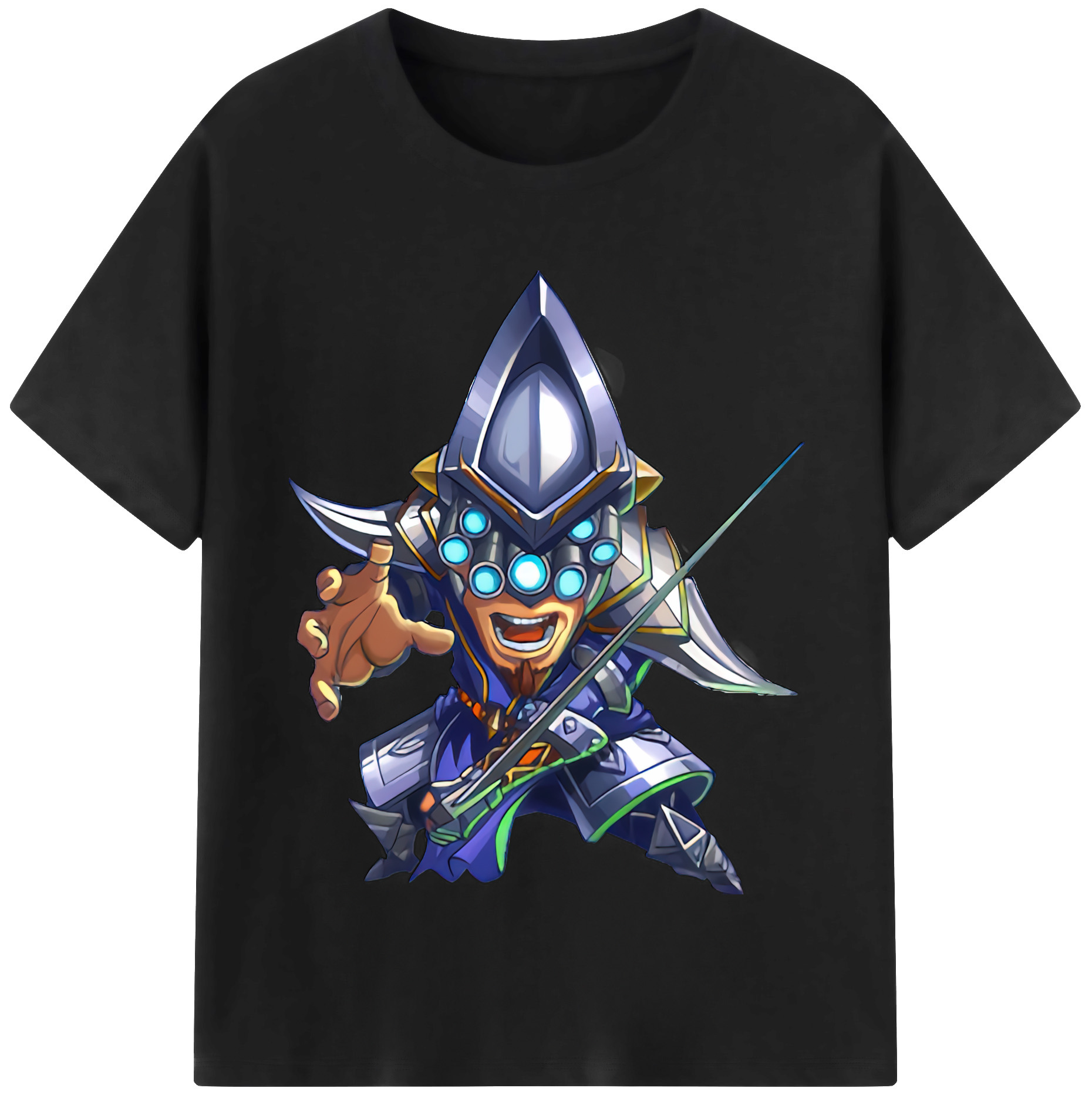 （画像用） リーグ・オブ・レジェンド League of Legends LOL レディースカジュアルプリントTシャツ（綿100％）
