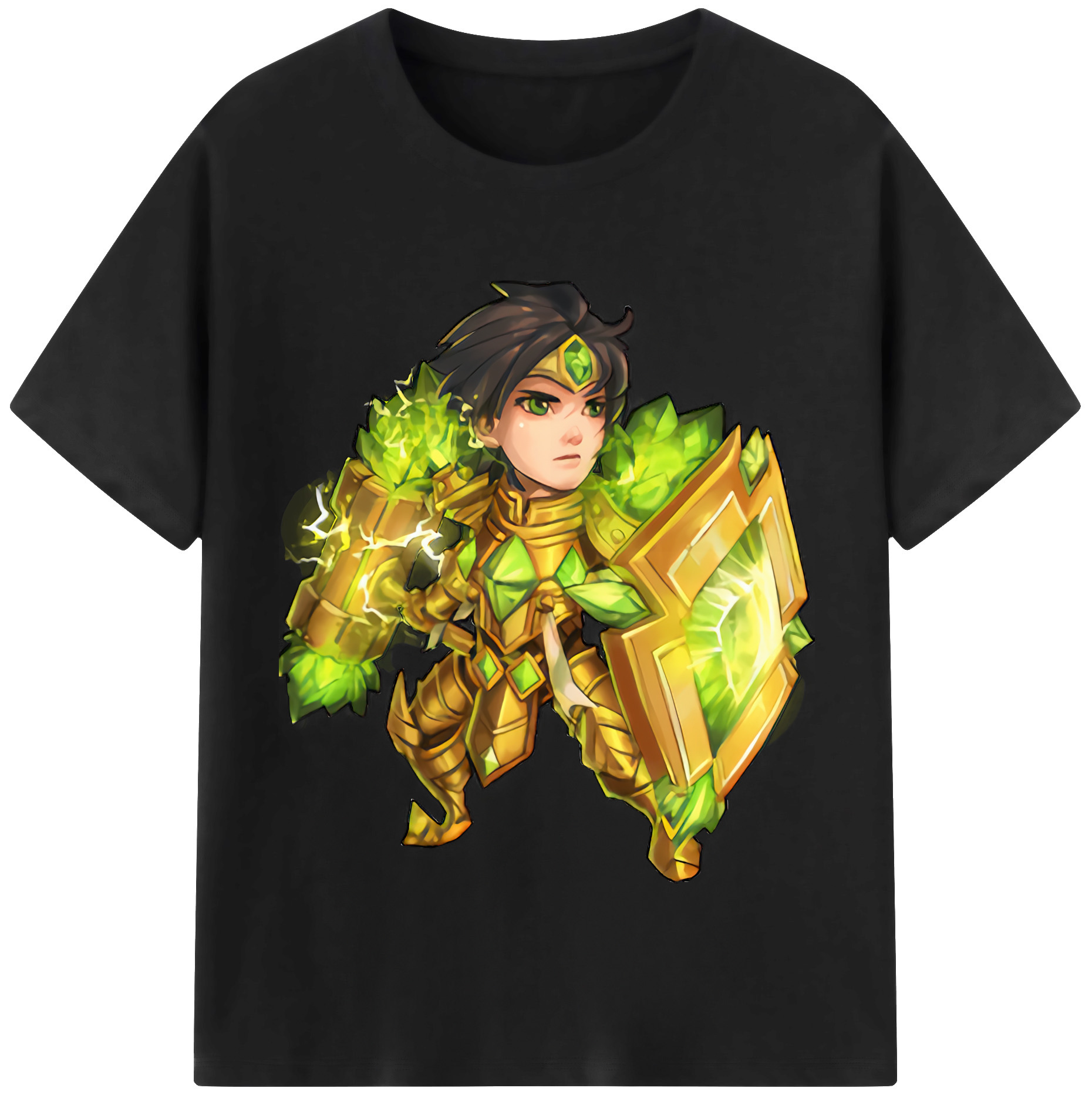 （画像用） リーグ・オブ・レジェンド League of Legends LOL レディースカジュアルプリントTシャツ（綿100％）