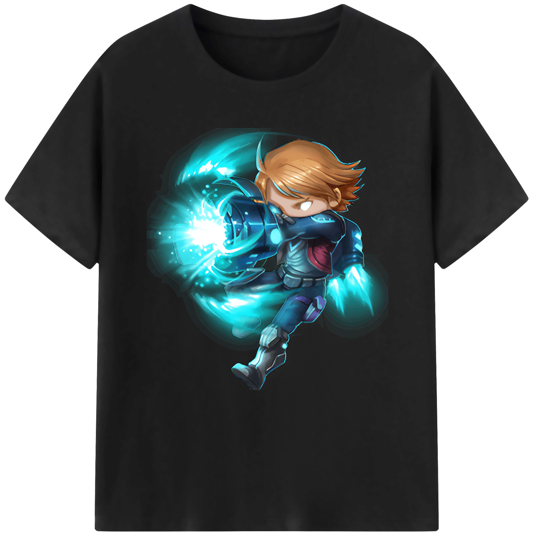 （画像用） リーグ・オブ・レジェンド League of Legends LOL レディースカジュアルプリントTシャツ（綿100％）