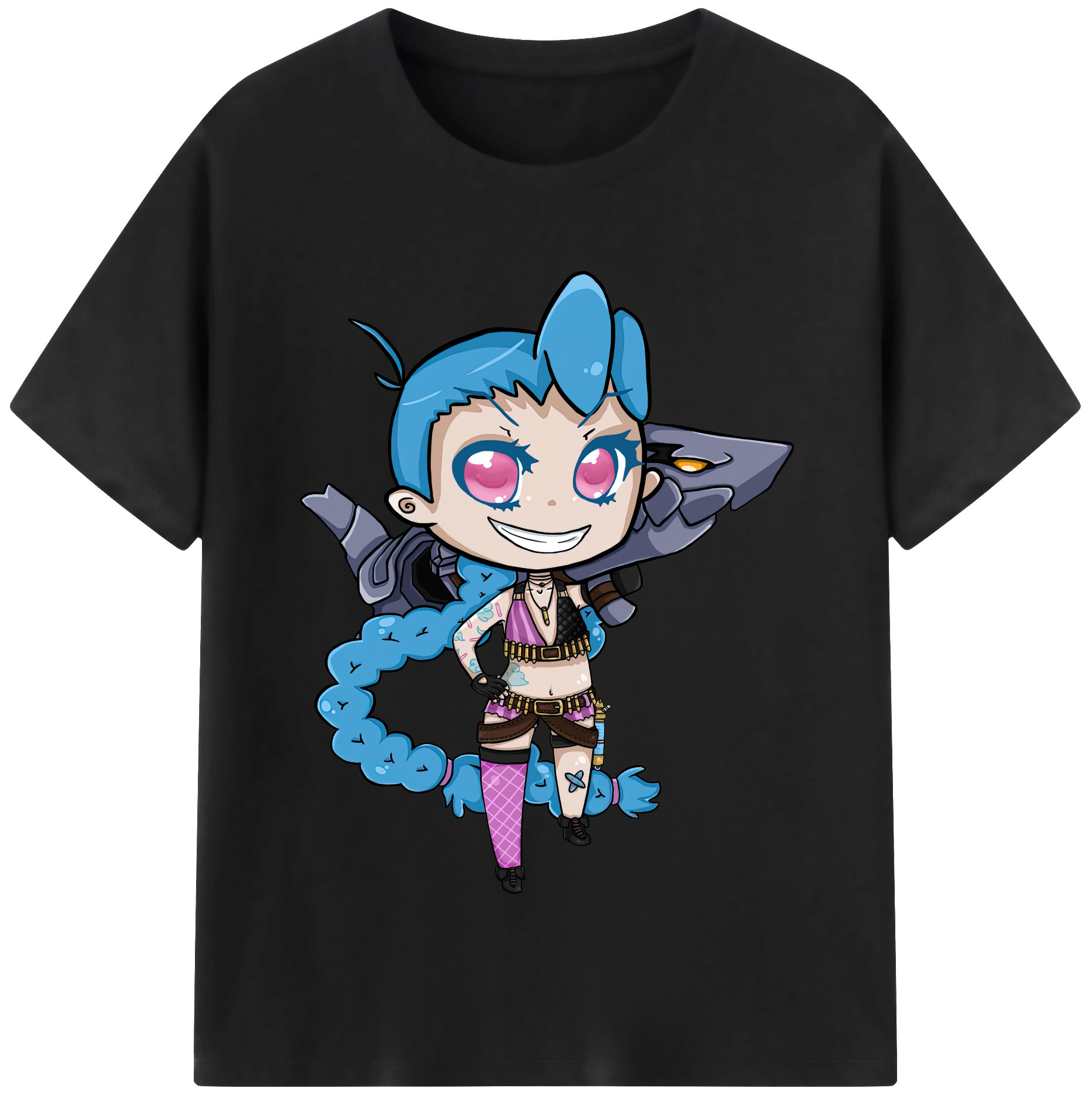 リーグ・オブ・レジェンド League of Legends LOL レディースカジュアルプリントTシャツ（綿100％）