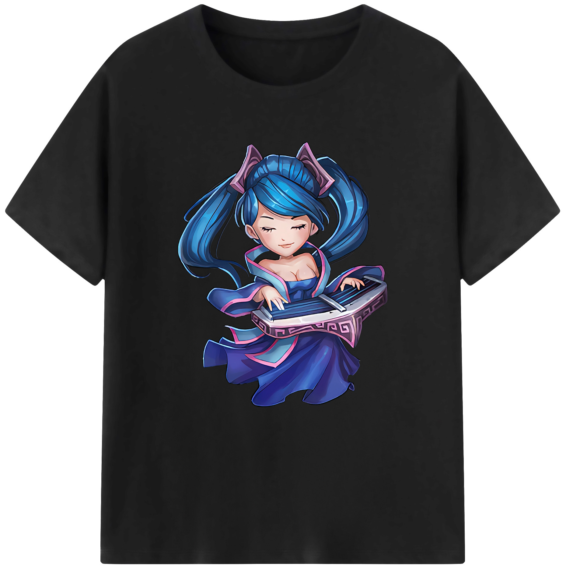 （画像用） リーグ・オブ・レジェンド League of Legends LOL レディースカジュアルプリントTシャツ（綿100％）