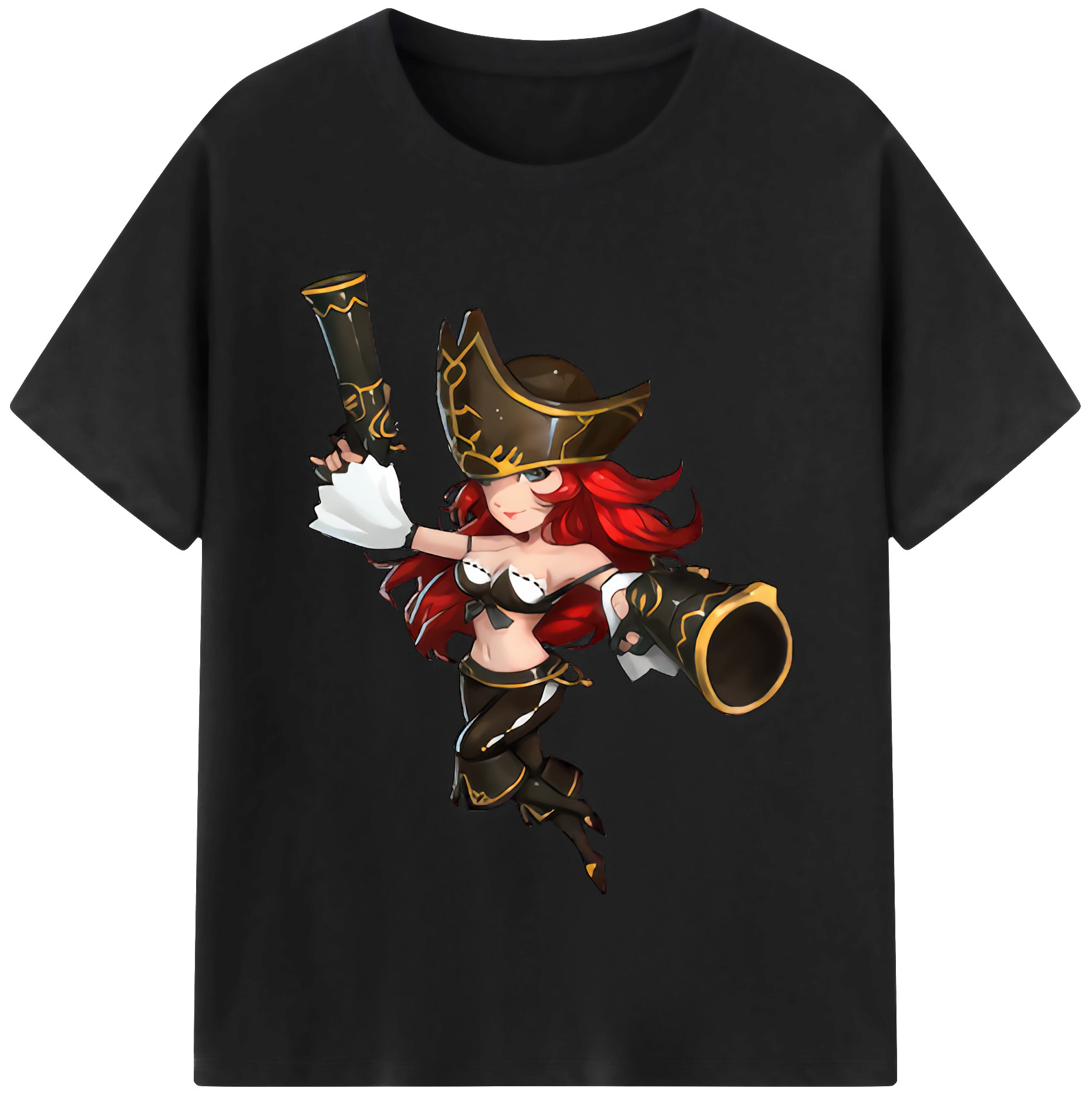 （画像用） リーグ・オブ・レジェンド League of Legends LOL レディースカジュアルプリントTシャツ（綿100％）