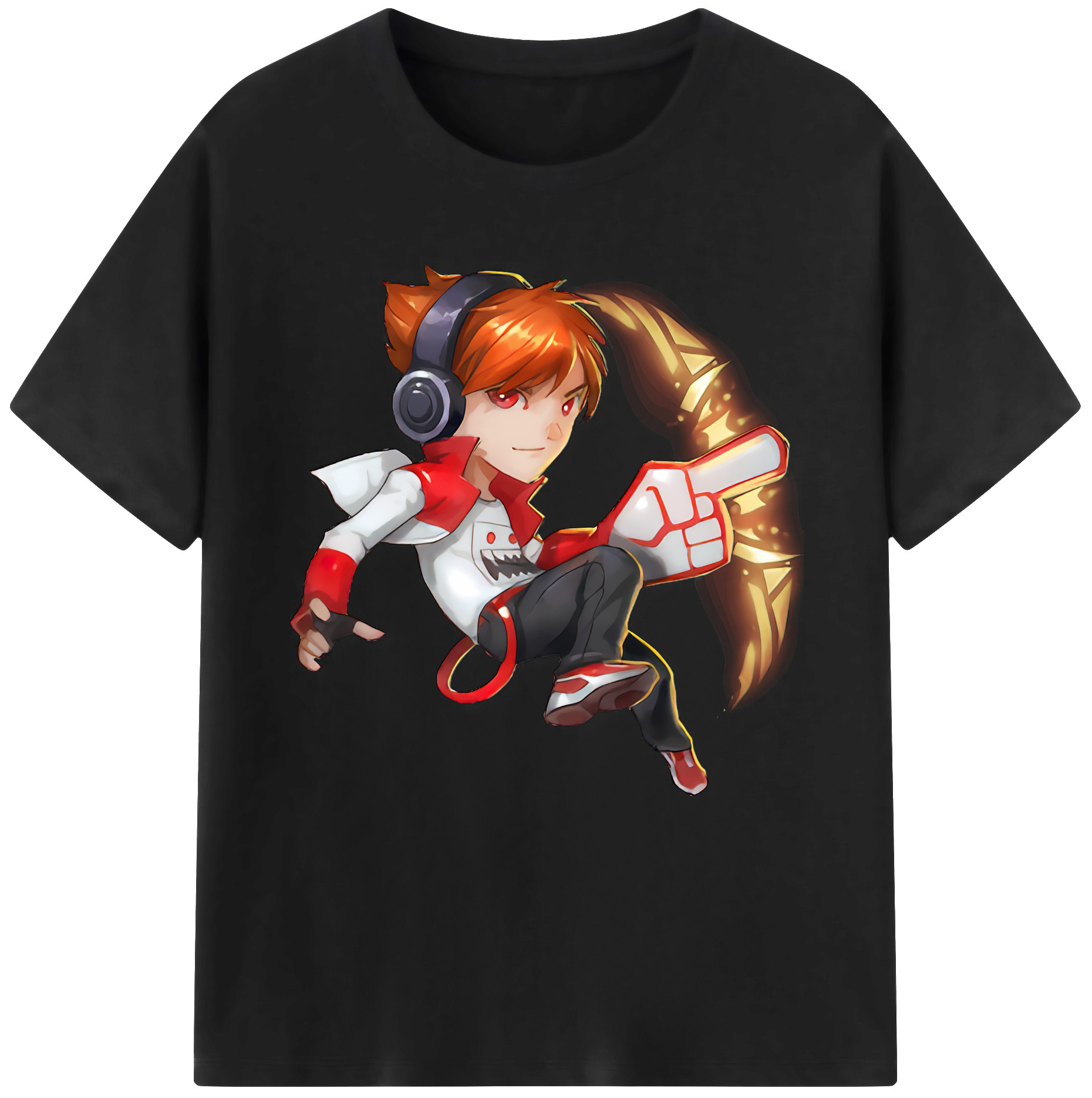 （画像用） リーグ・オブ・レジェンド League of Legends LOL レディースカジュアルプリントTシャツ（綿100％）