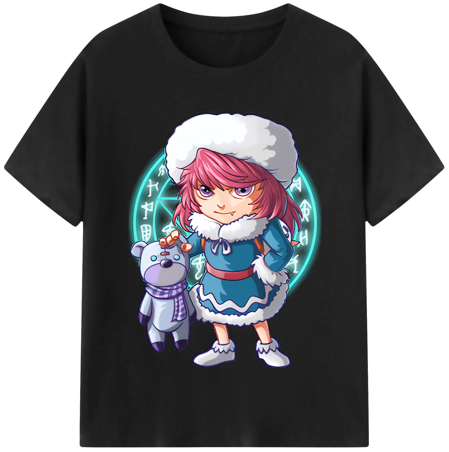 （画像用） リーグ・オブ・レジェンド League of Legends LOL レディースカジュアルプリントTシャツ（綿100％）
