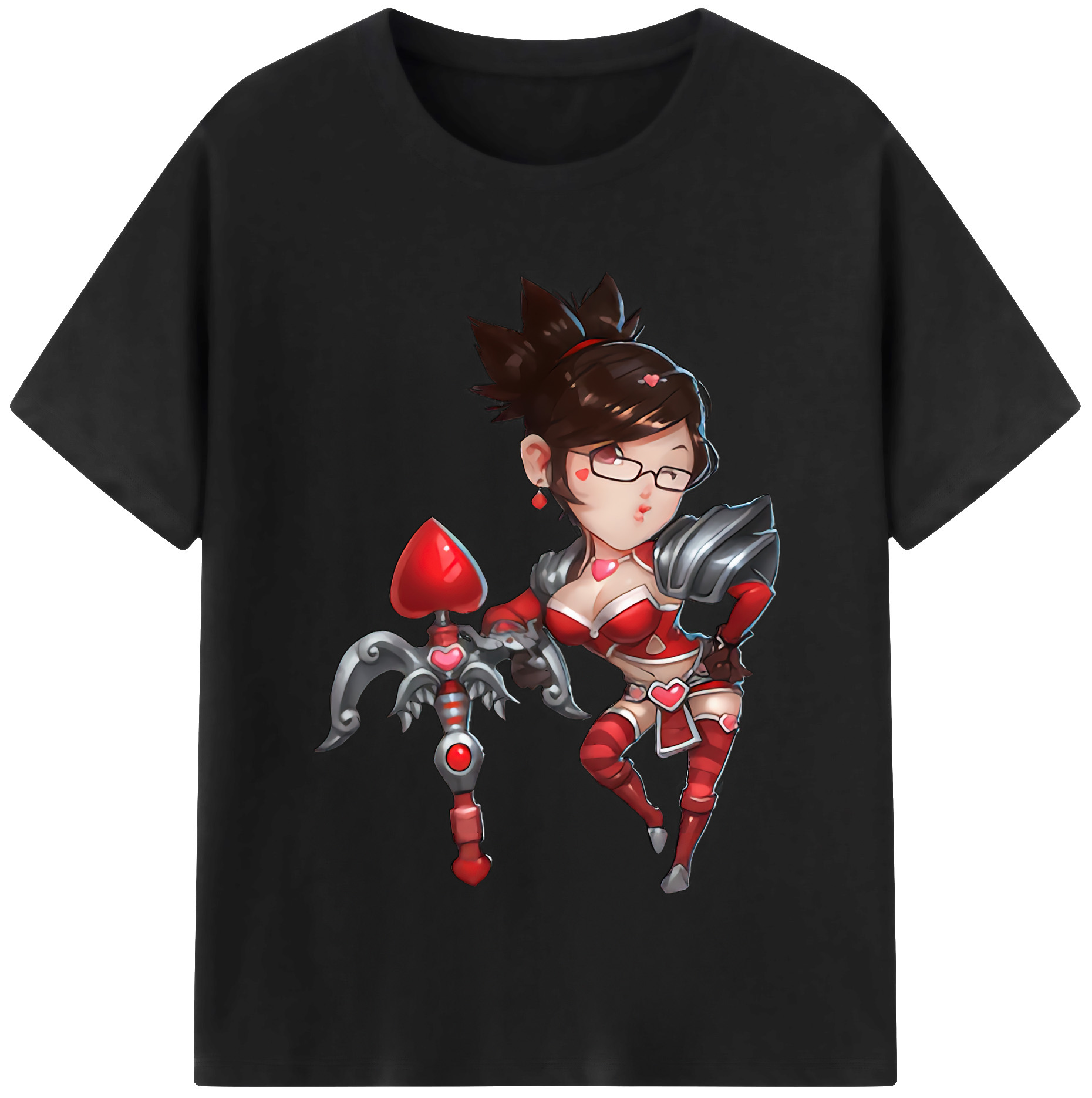 （画像用） リーグ・オブ・レジェンド League of Legends LOL レディースカジュアルプリントTシャツ（綿100％）