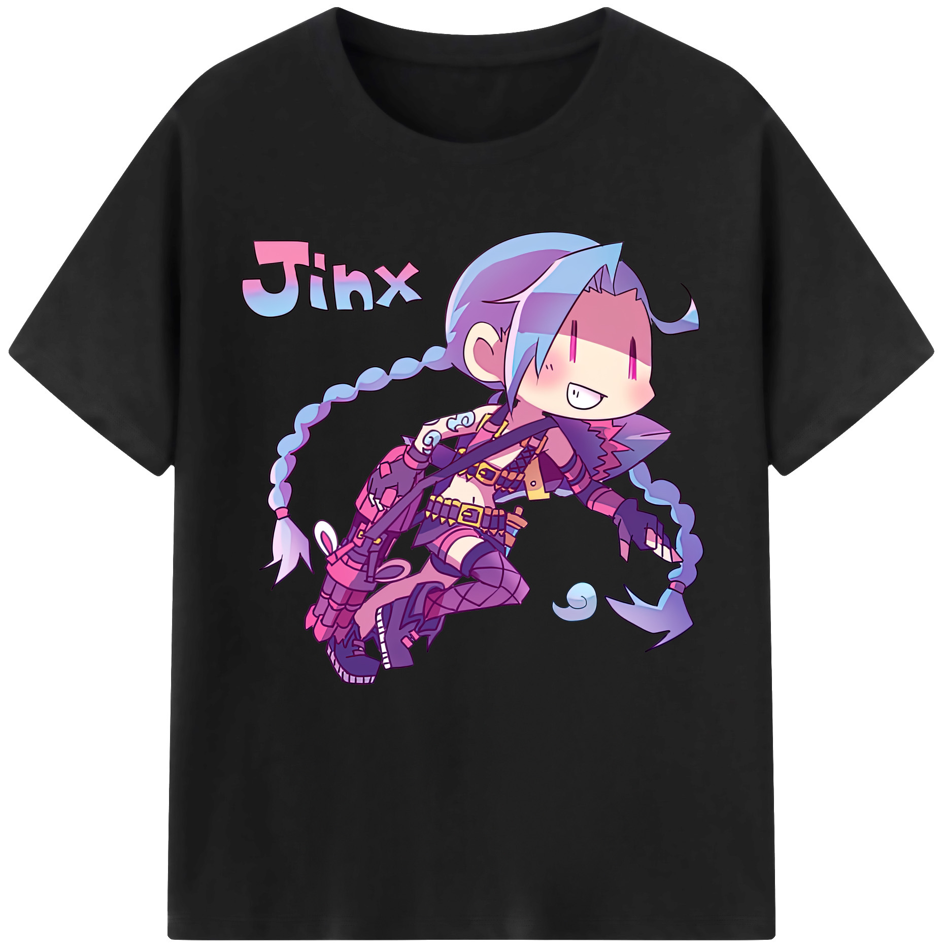 （画像用） リーグ・オブ・レジェンド League of Legends LOL レディースカジュアルプリントTシャツ（綿100％）