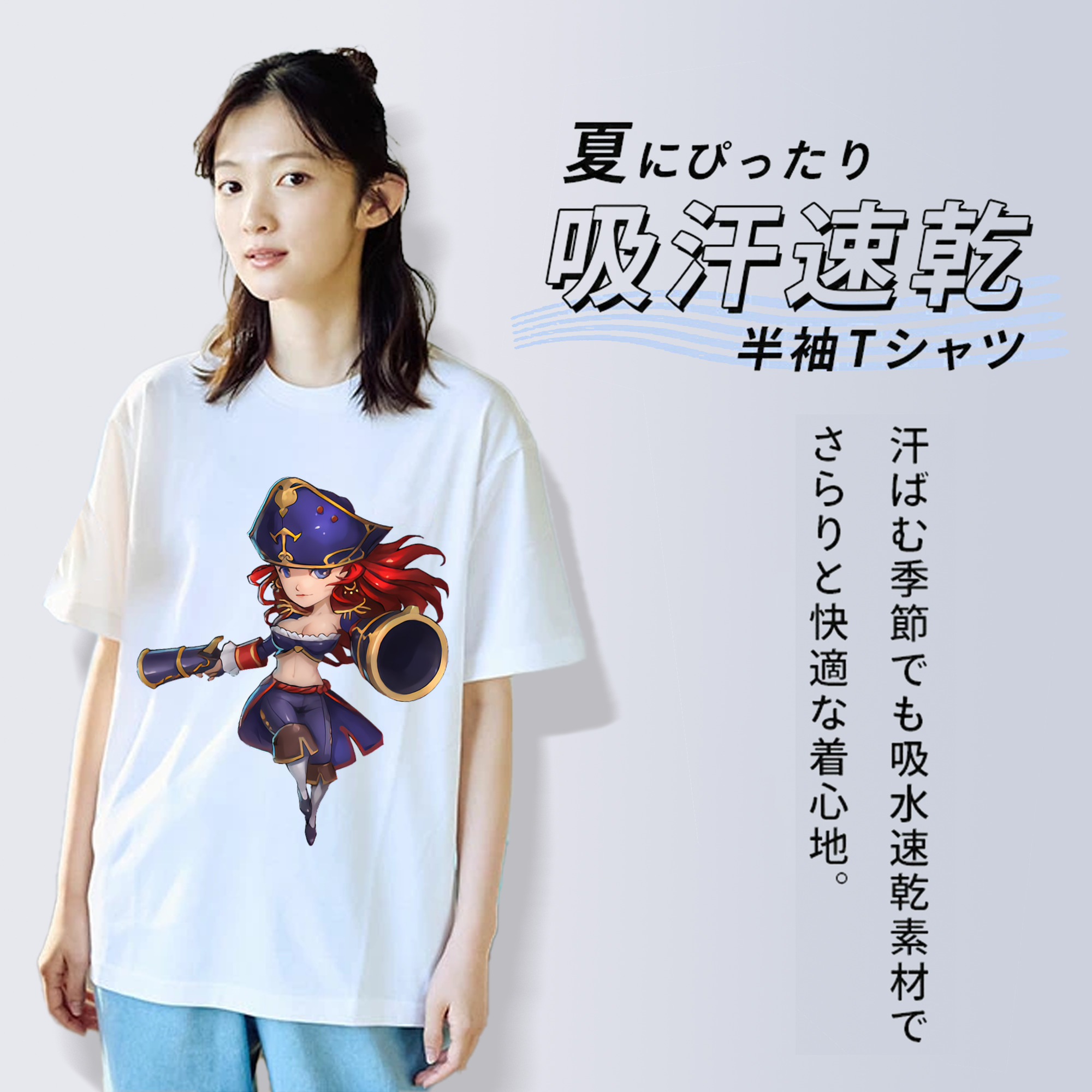 リーグ・オブ・レジェンド League of Legends LOL レディースカジュアルプリントTシャツ（綿100％）