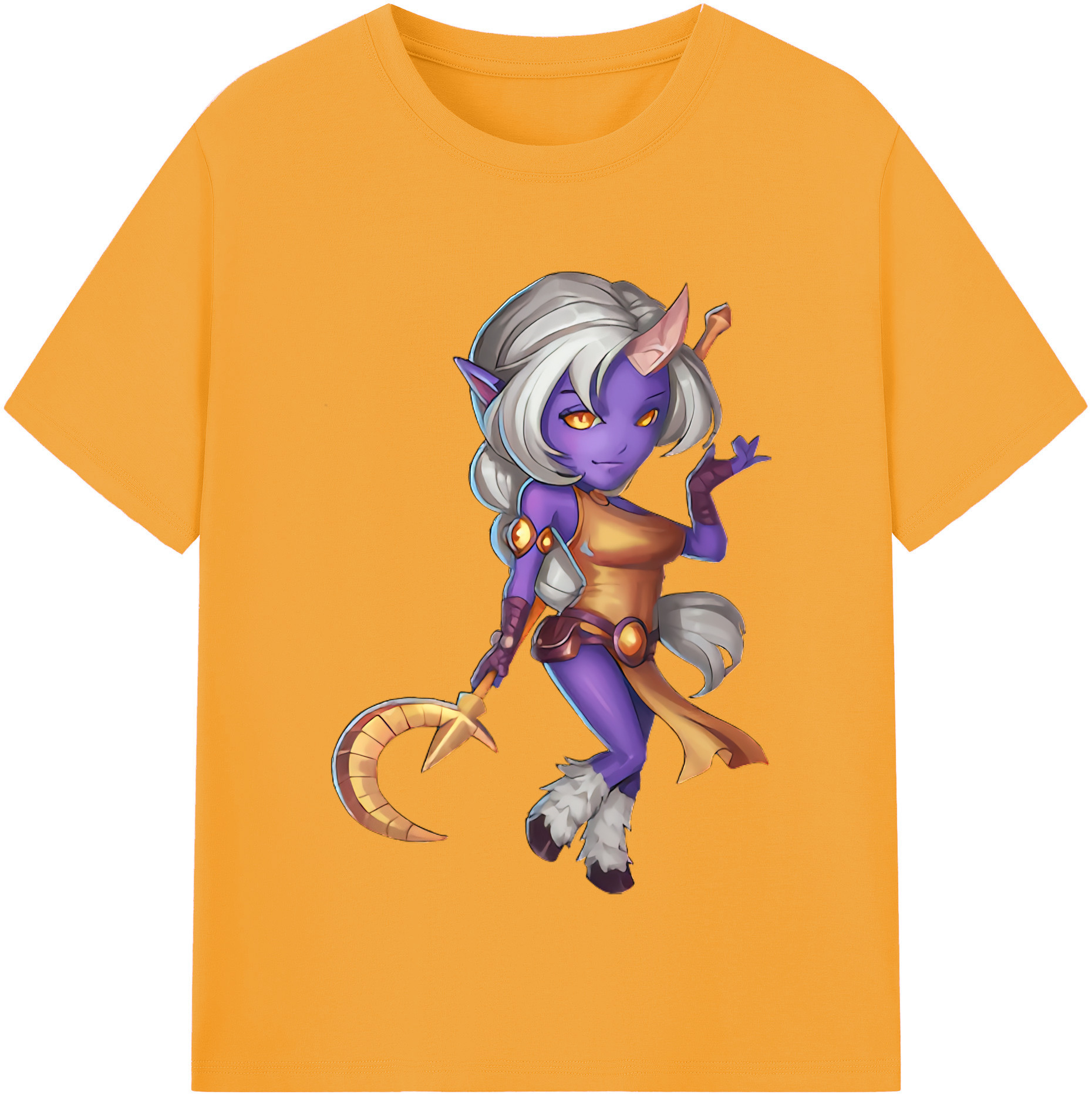 （画像用） リーグ・オブ・レジェンド League of Legends LOL レディースカジュアルプリントTシャツ（綿100％）