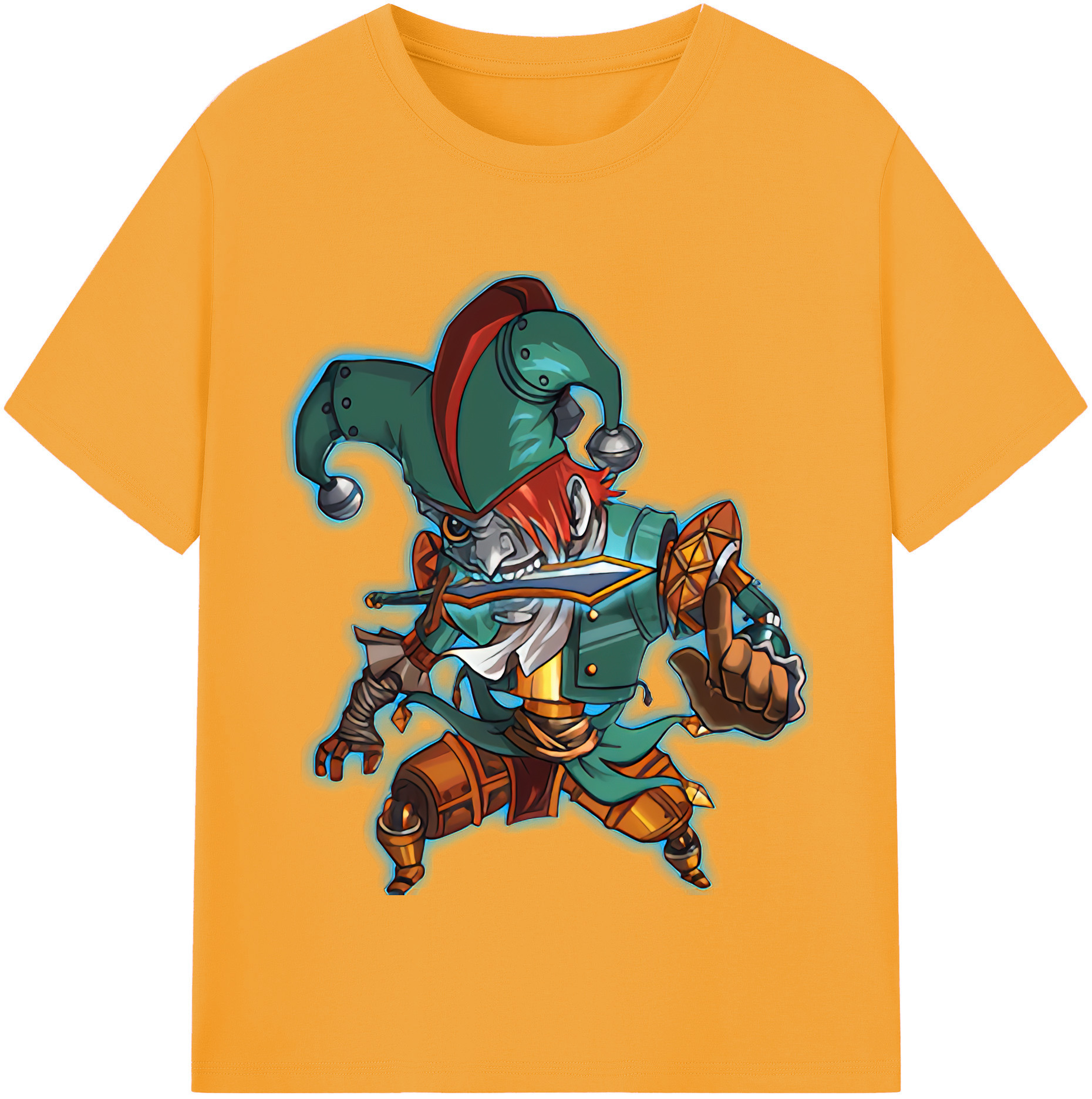 （画像用） リーグ・オブ・レジェンド League of Legends LOL レディースカジュアルプリントTシャツ（綿100％）