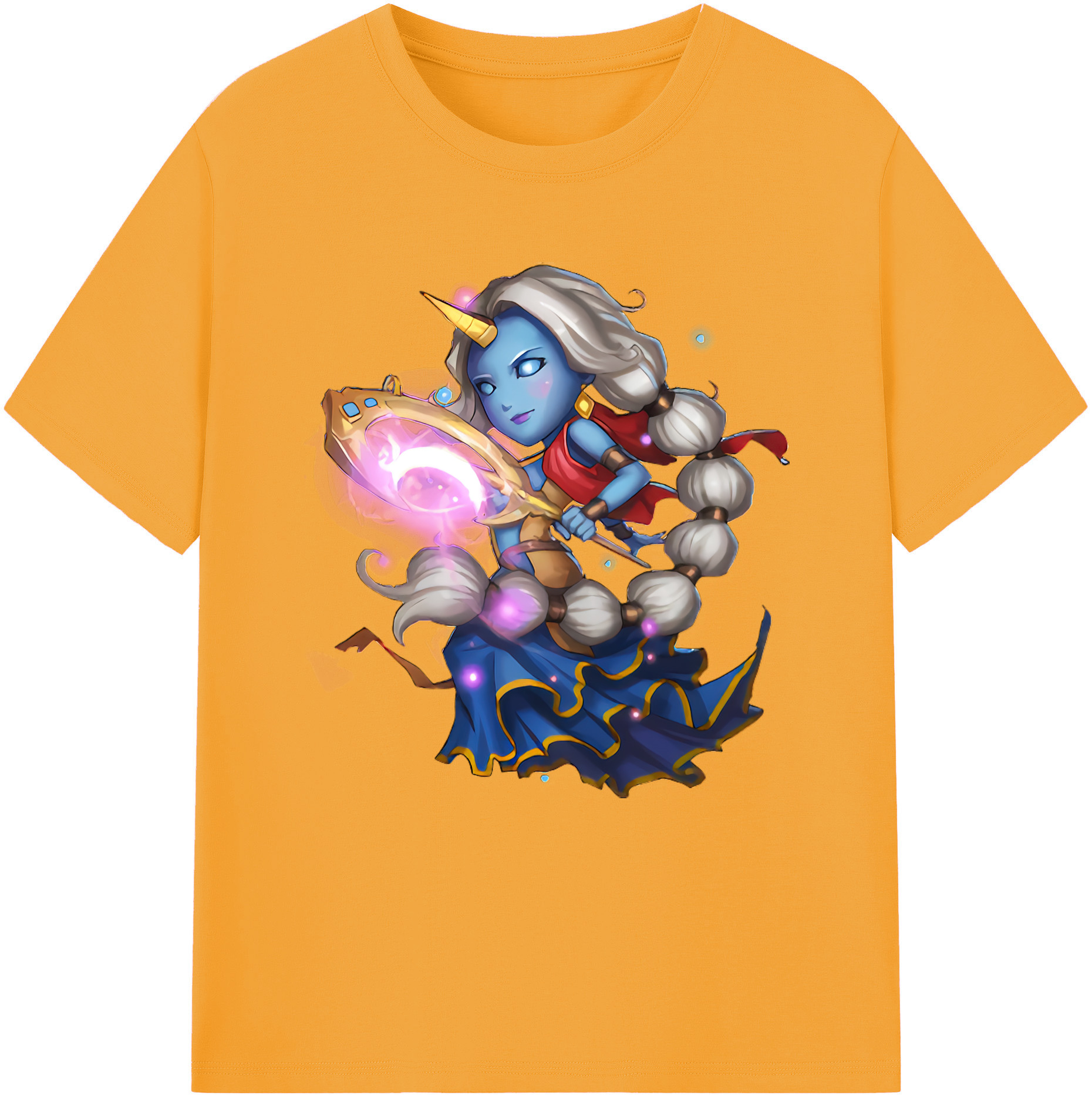 （画像用） リーグ・オブ・レジェンド League of Legends LOL レディースカジュアルプリントTシャツ（綿100％）