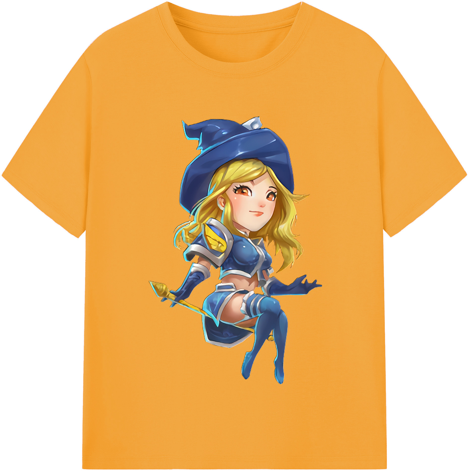 （画像用） リーグ・オブ・レジェンド League of Legends LOL レディースカジュアルプリントTシャツ（綿100％）