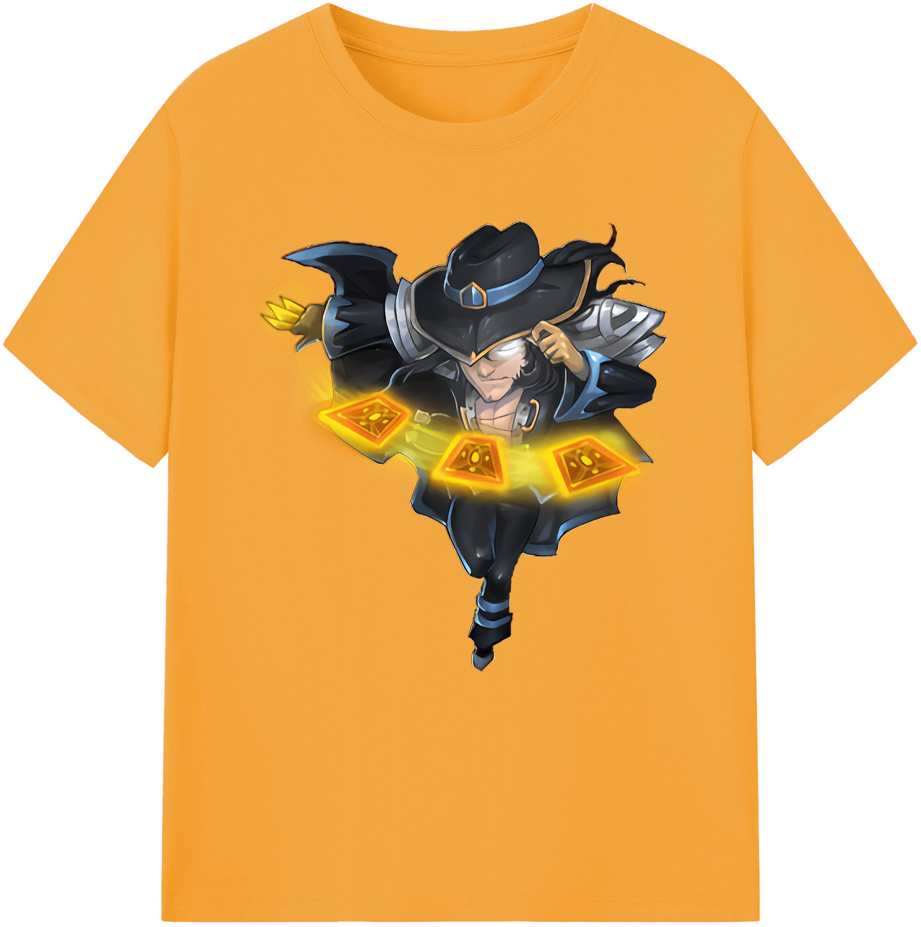 （画像用） リーグ・オブ・レジェンド League of Legends LOL レディースカジュアルプリントTシャツ（綿100％）